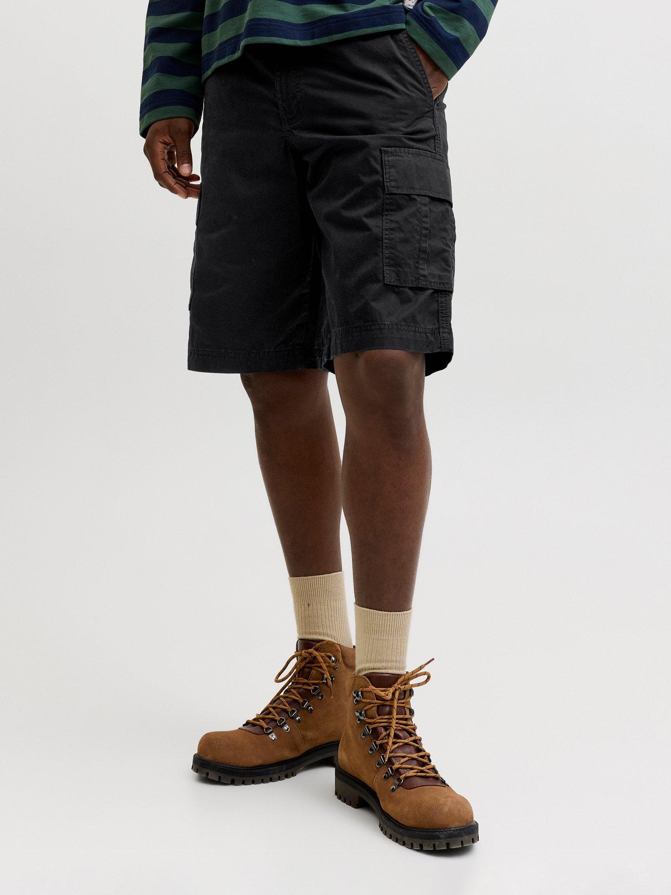Image 6 of 7 of Jack & Jones Matty Cargo Shorts 2Pk - Black