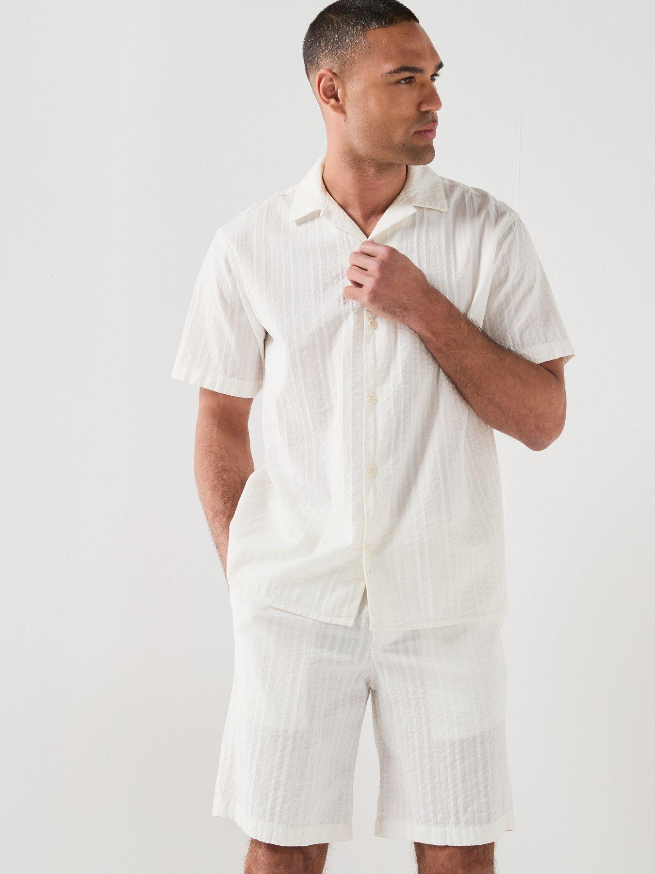 Jack & Jones Resort Shirt Set - White