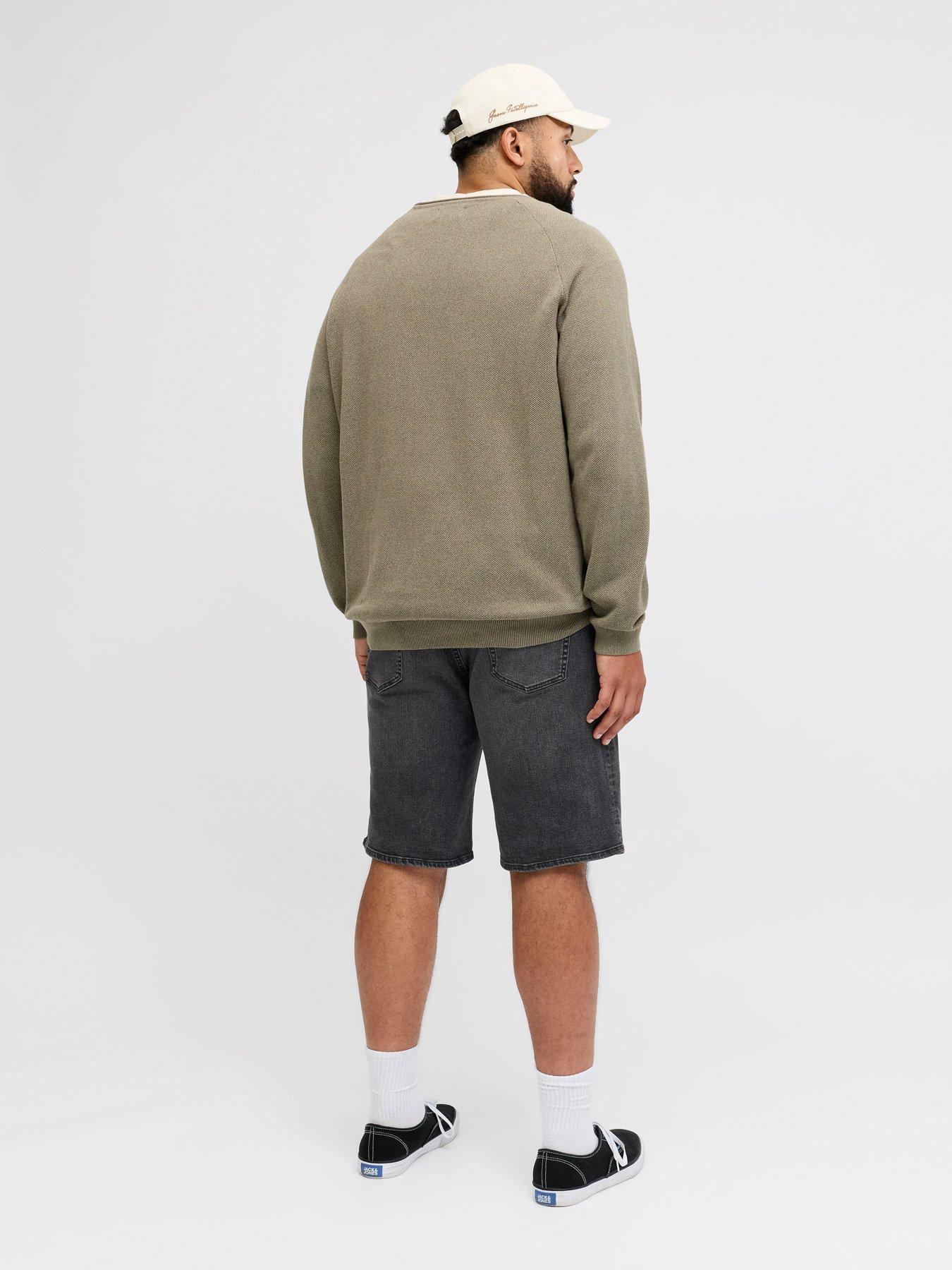 Image 2 of 7 of Jack & Jones Jack &amp; Jones Plus Rick Original Denim Shorts