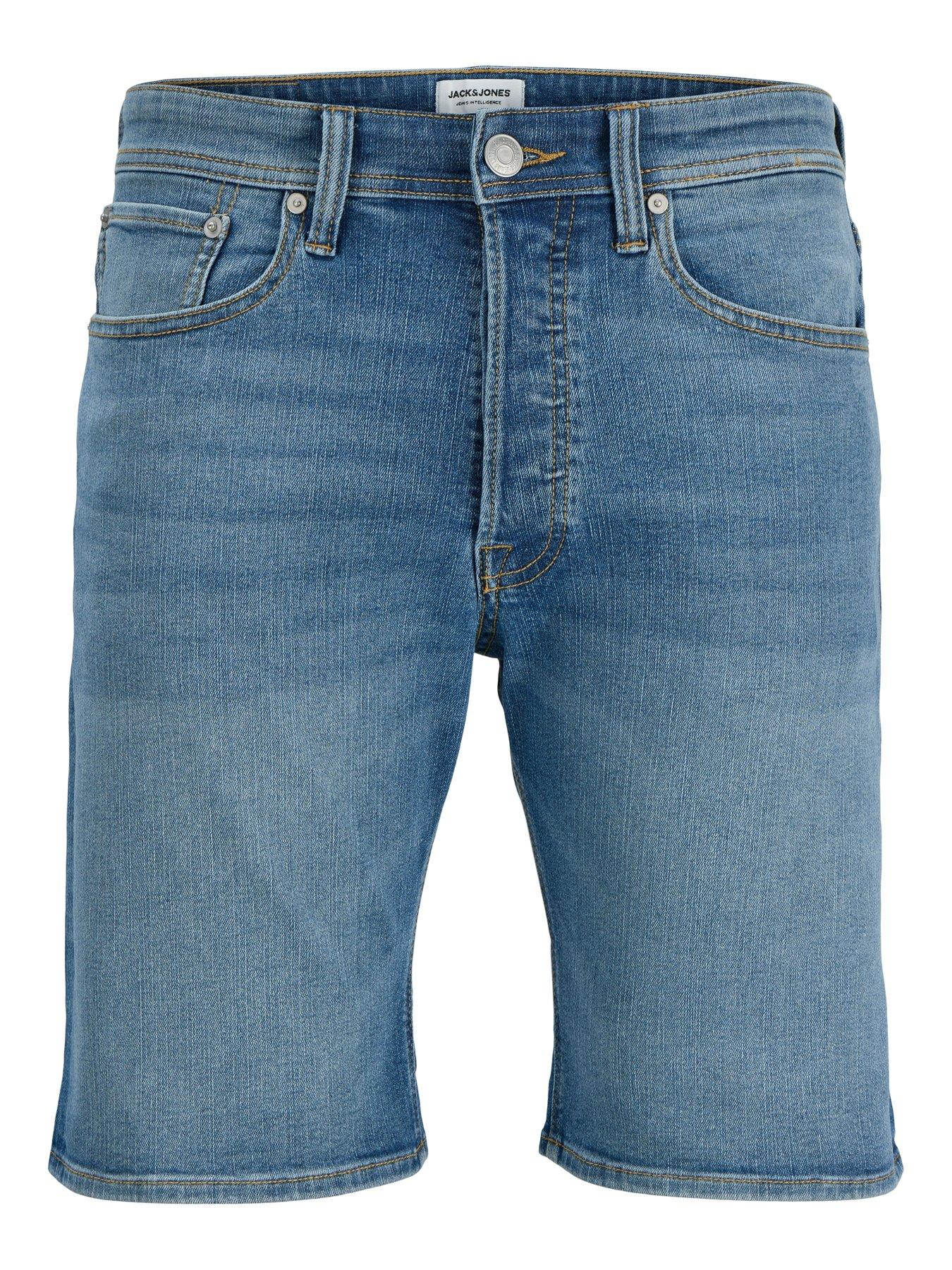 Image 5 of 7 of Jack & Jones Jack &amp; Jones Plus Rick Original Denim Shorts