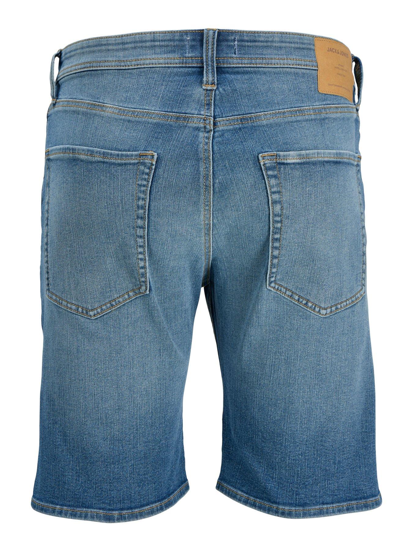 Image 6 of 7 of Jack & Jones Jack &amp; Jones Plus Rick Original Denim Shorts