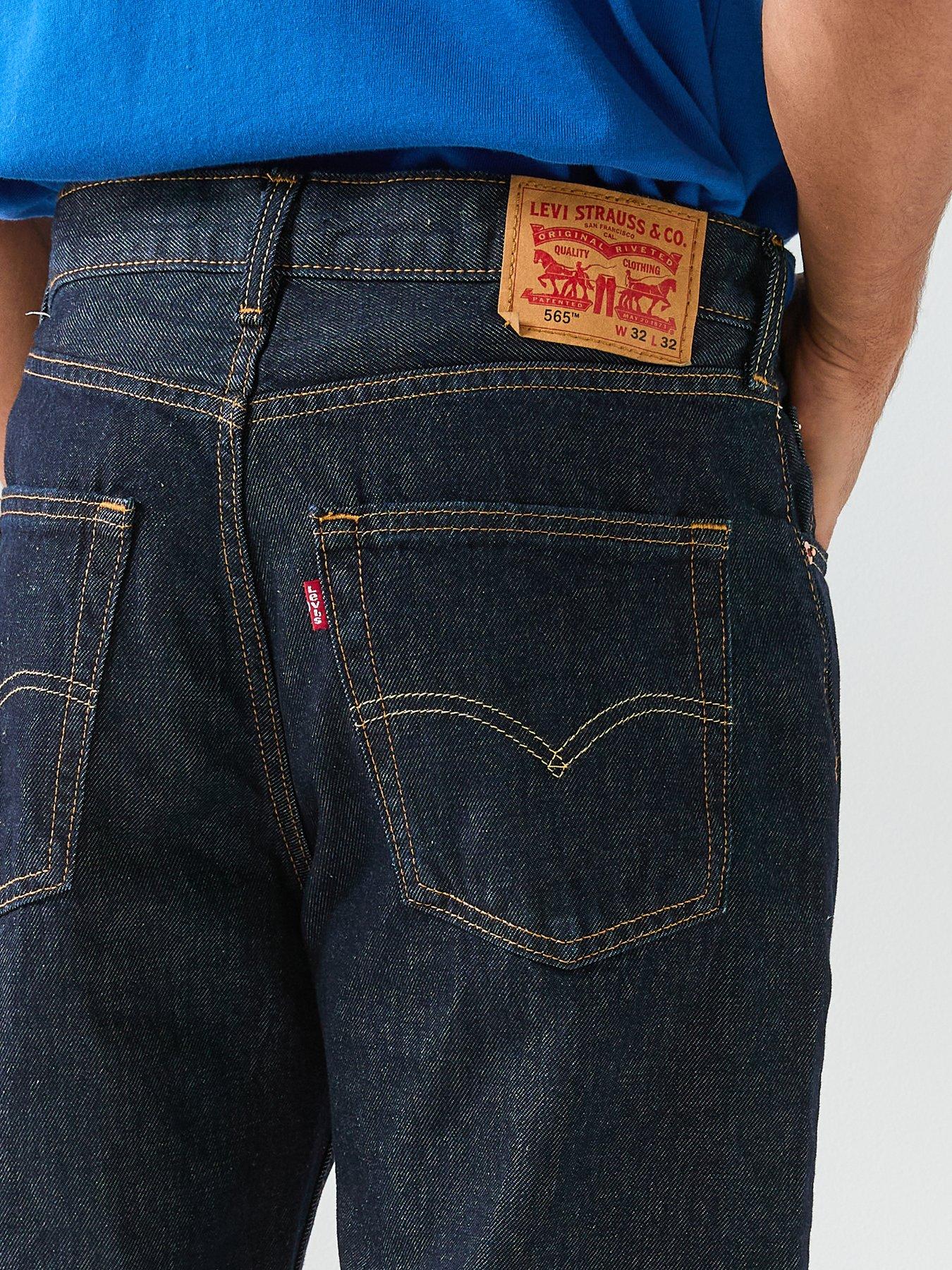 Levi's 565 Loose Straight Fit Jeans - Good As New Rinse | Very