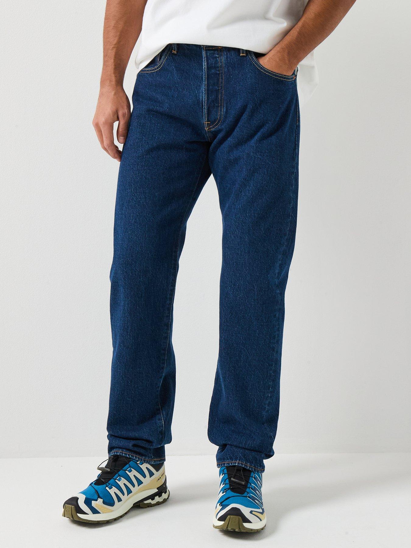Levi's 501 Relaxed Fit Jeans - Lost Coaster - Dark Blue