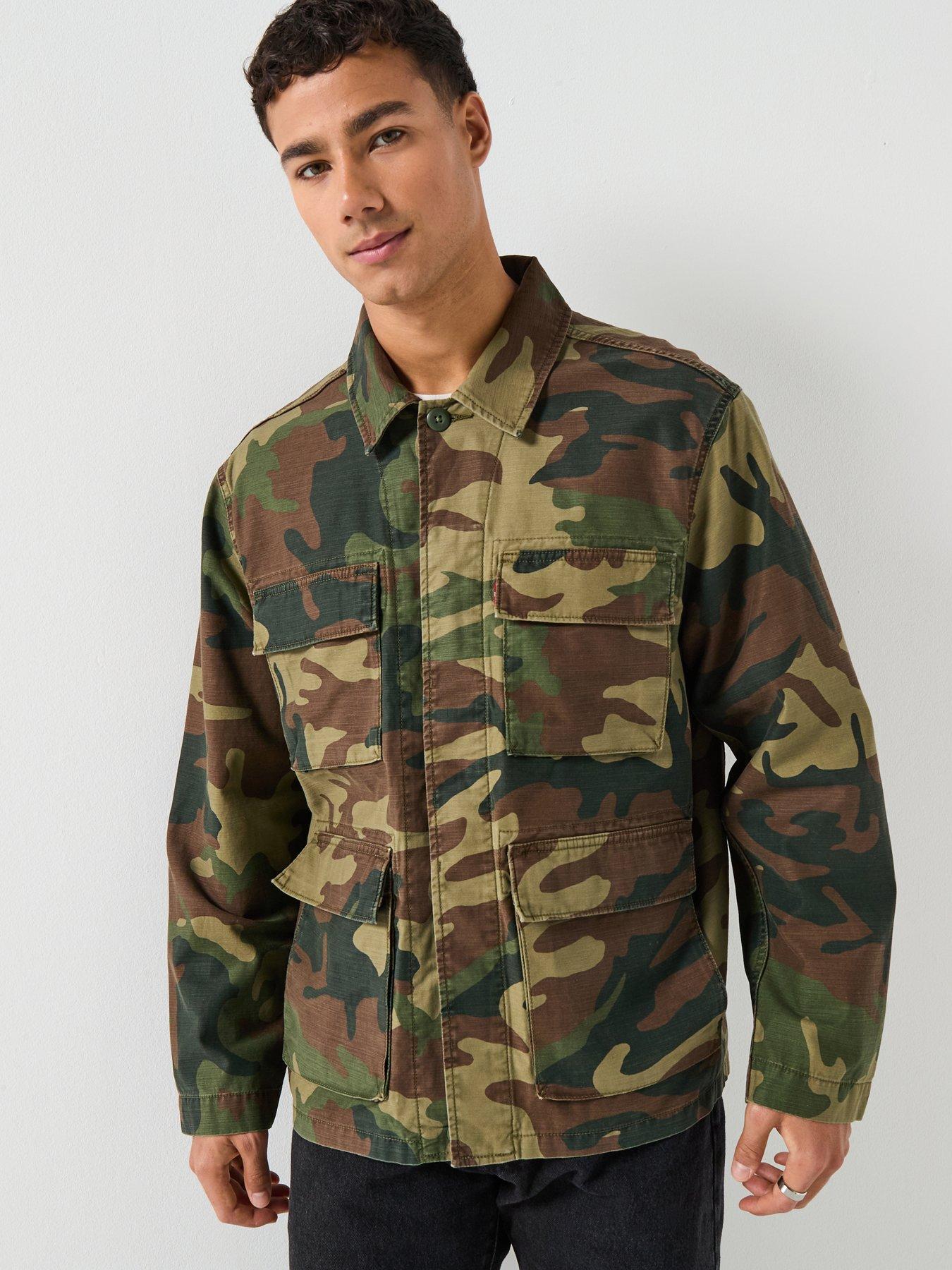 Levi's Frisko Camo Print Jacket - Green