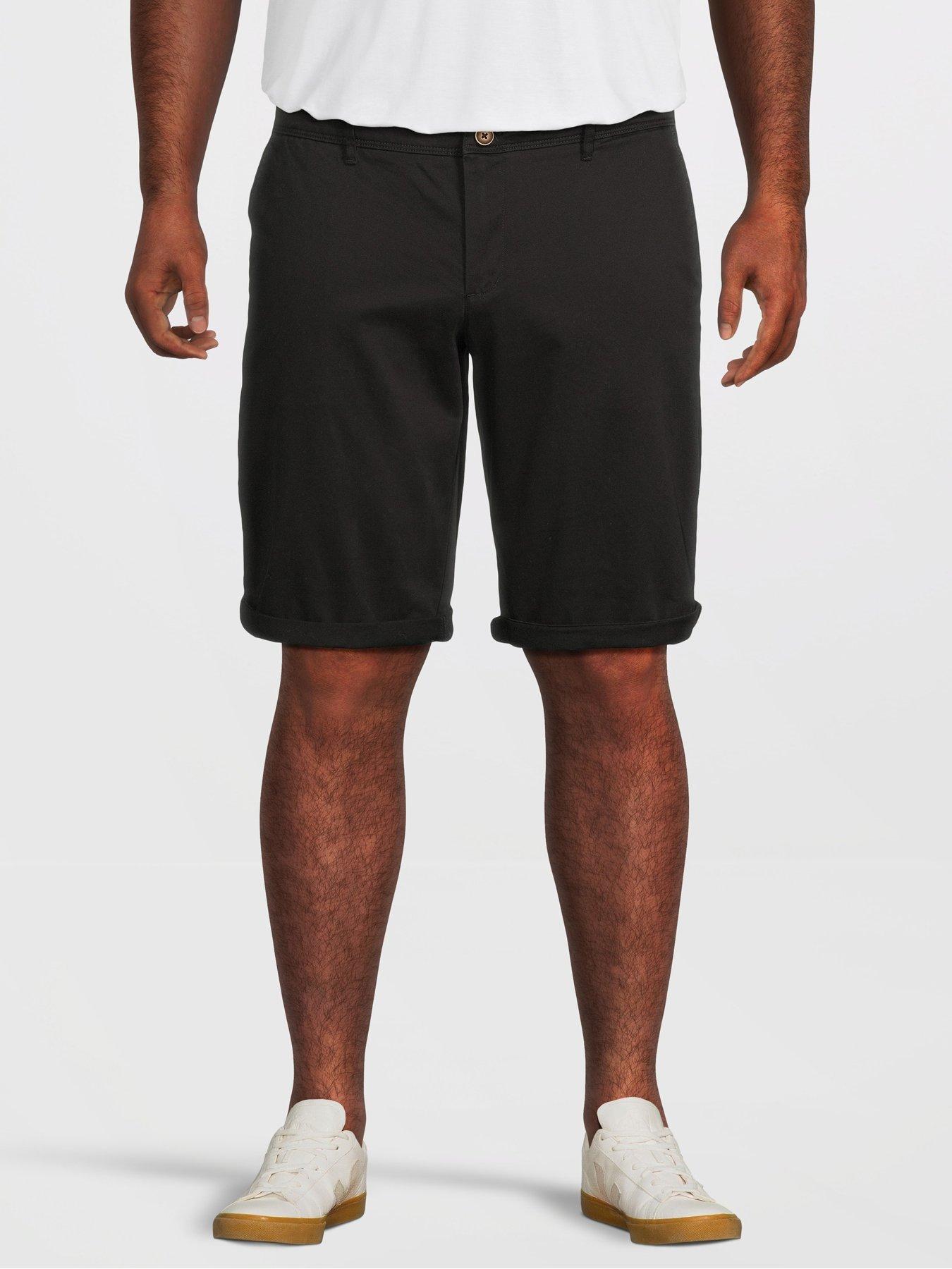 Jack & Jones Plus Bowie Shorts - Black
