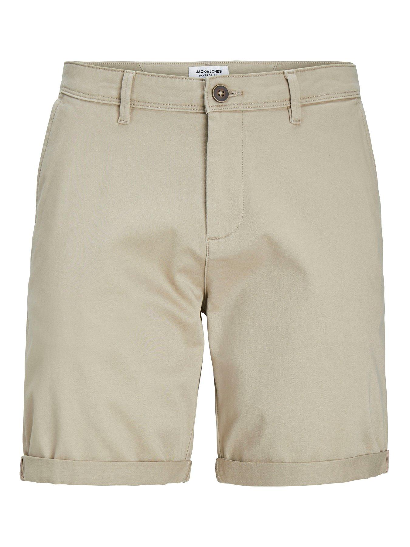 Image 7 of 7 of Jack & Jones Plus Bowie Shorts - Beige