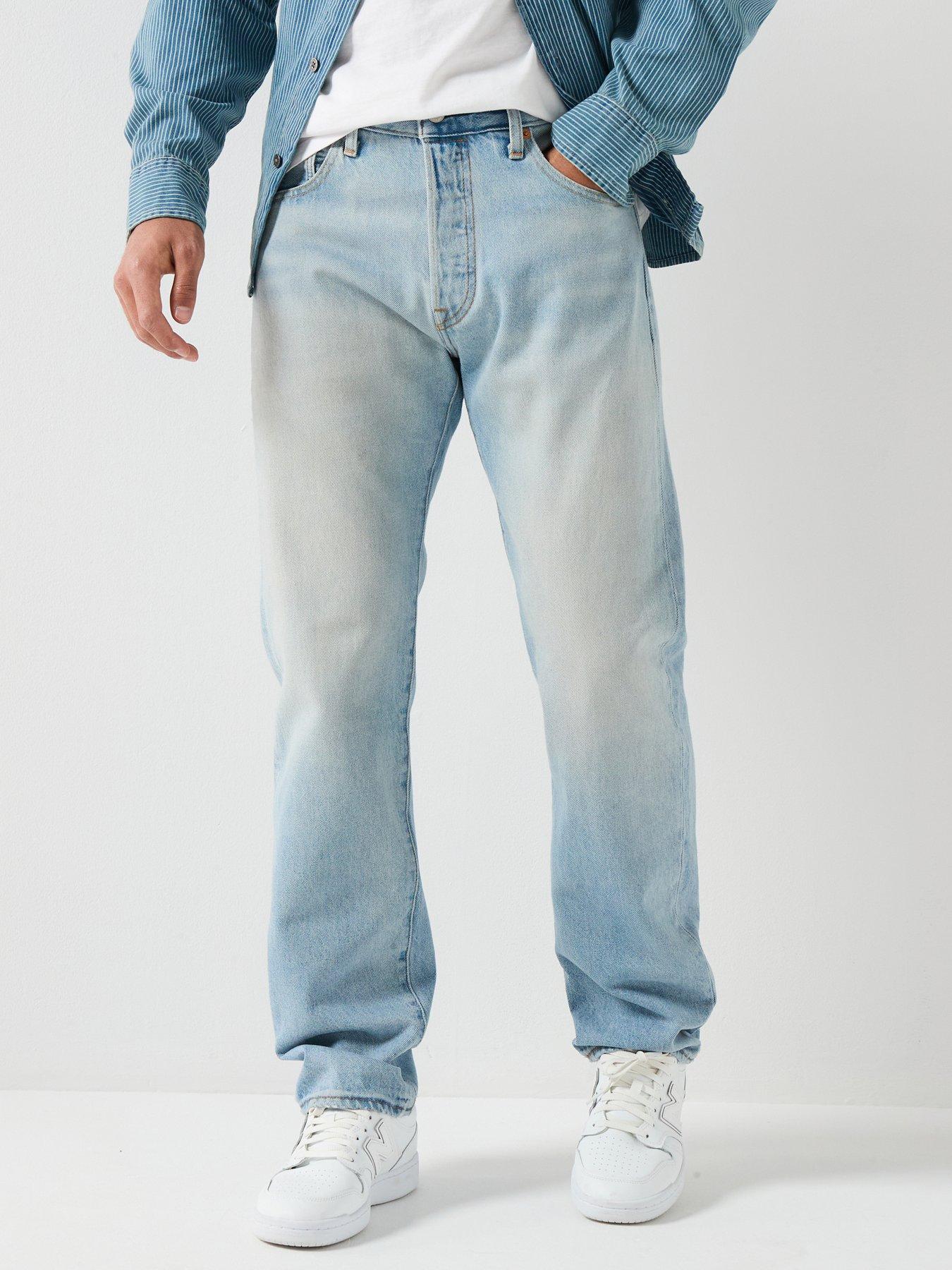 Levi's 501 Relaxed Fit Jean - See Through - Light Blue
