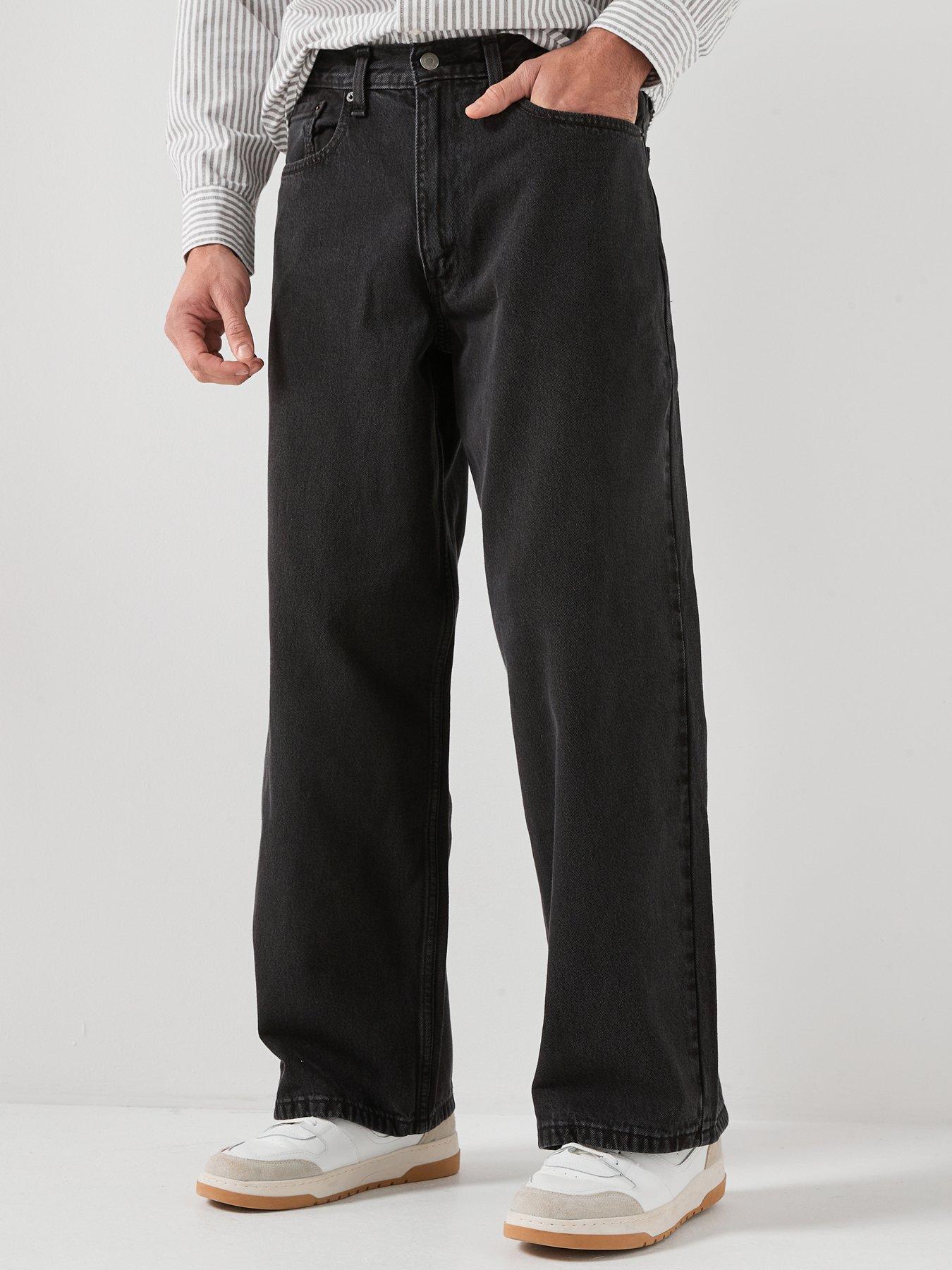 Levi's Extra Baggy Fit Jeans, Black, Size 36R, Men