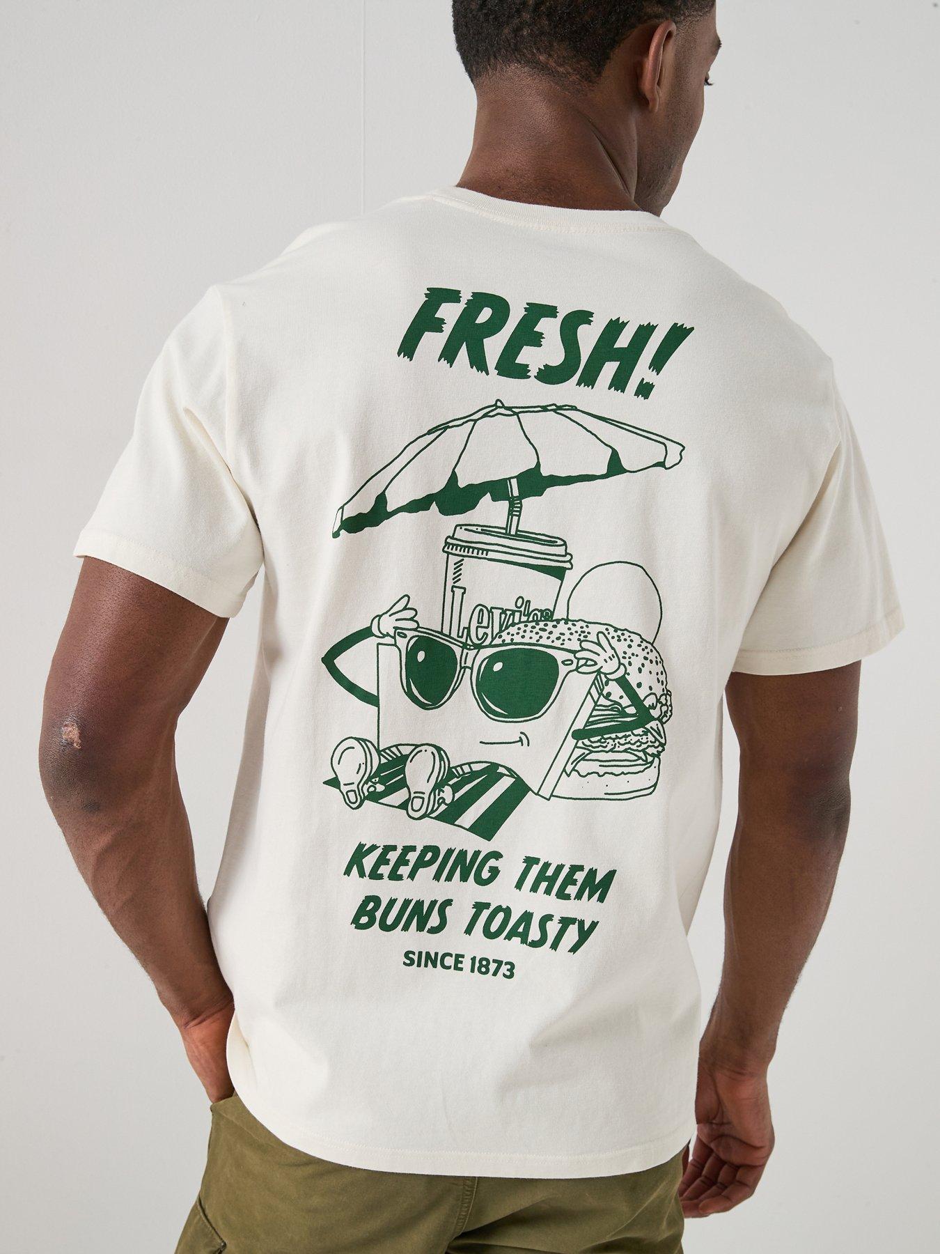 Levi's Levi's Fresh Egret Back Graphic Relaxed Fit T-shirt