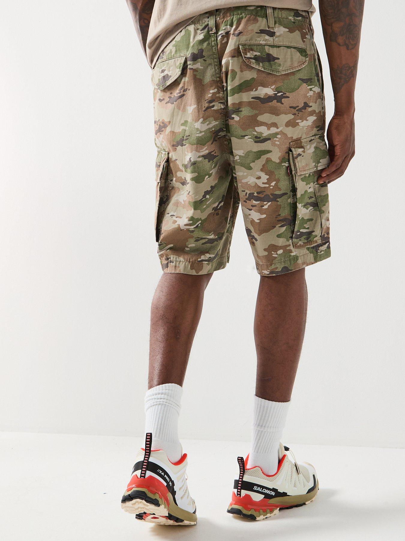 Image 2 of 5 of Levi's Levi's Carrier Camo Print Cargo Shorts