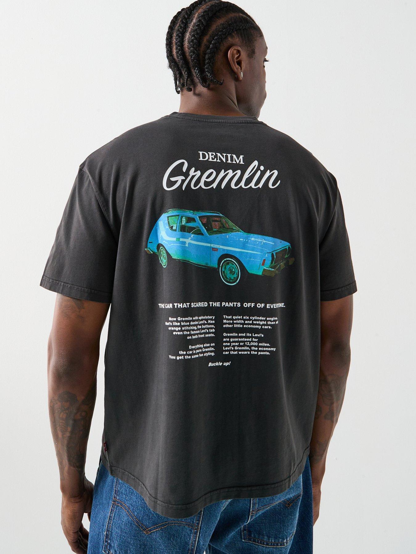 Image 1 of 6 of Levi's Gremlin Auto Boxy Fit T-Shirt - Black