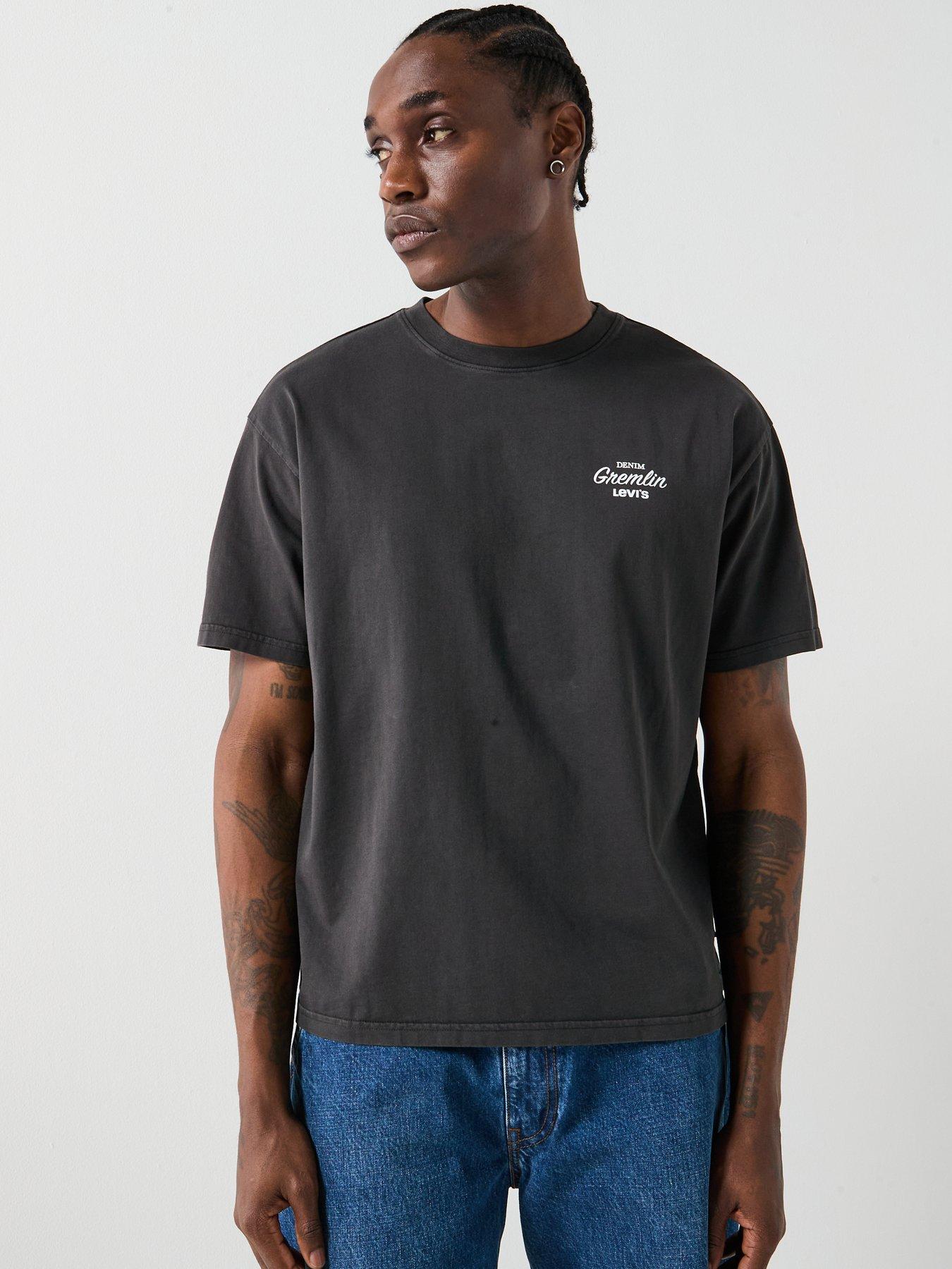 Image 2 of 6 of Levi's Gremlin Auto Boxy Fit T-Shirt - Black