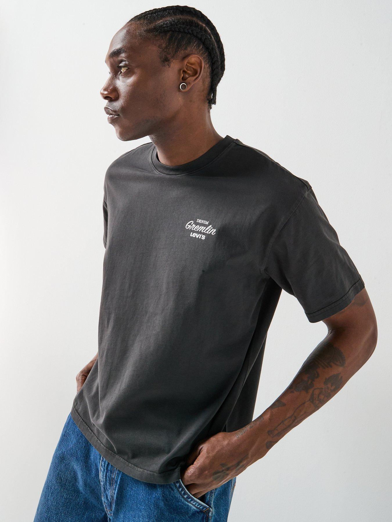 Image 6 of 6 of Levi's Gremlin Auto Boxy Fit T-Shirt - Black
