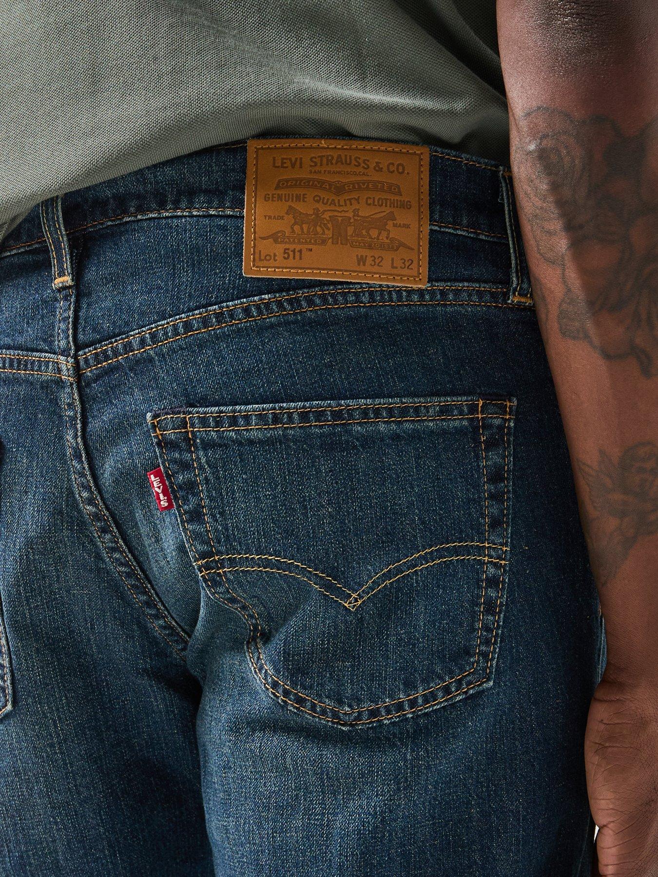 Image 4 of 5 of Levi's 511 Slim Fit Jeans - Wish Granted Dark Blue