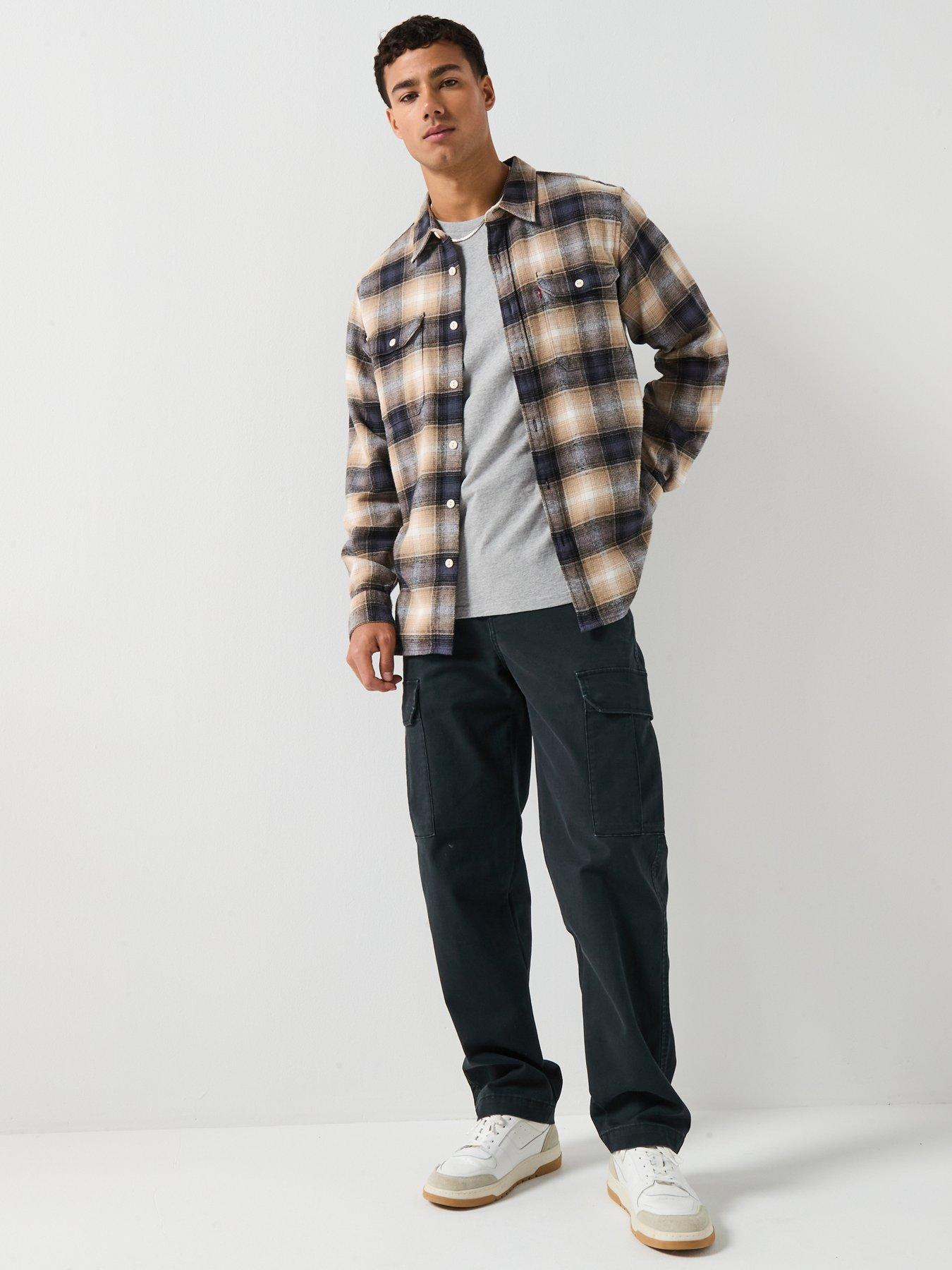 Image 3 of 6 of Levi's Back Graphic Relaxed Fit T-Shirt - Grey