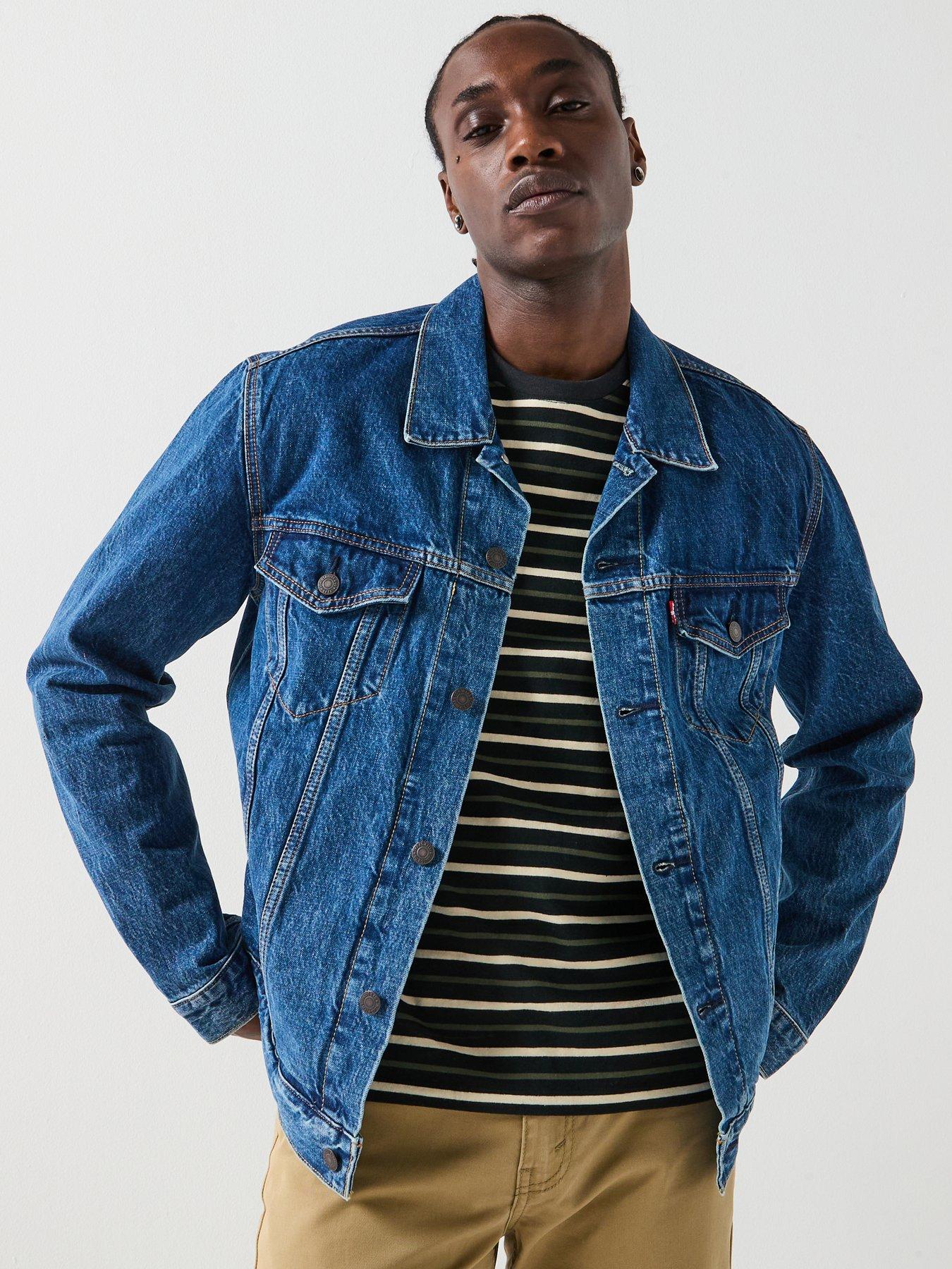 Levi'S Denim Trucker Jacket - Dark Blue