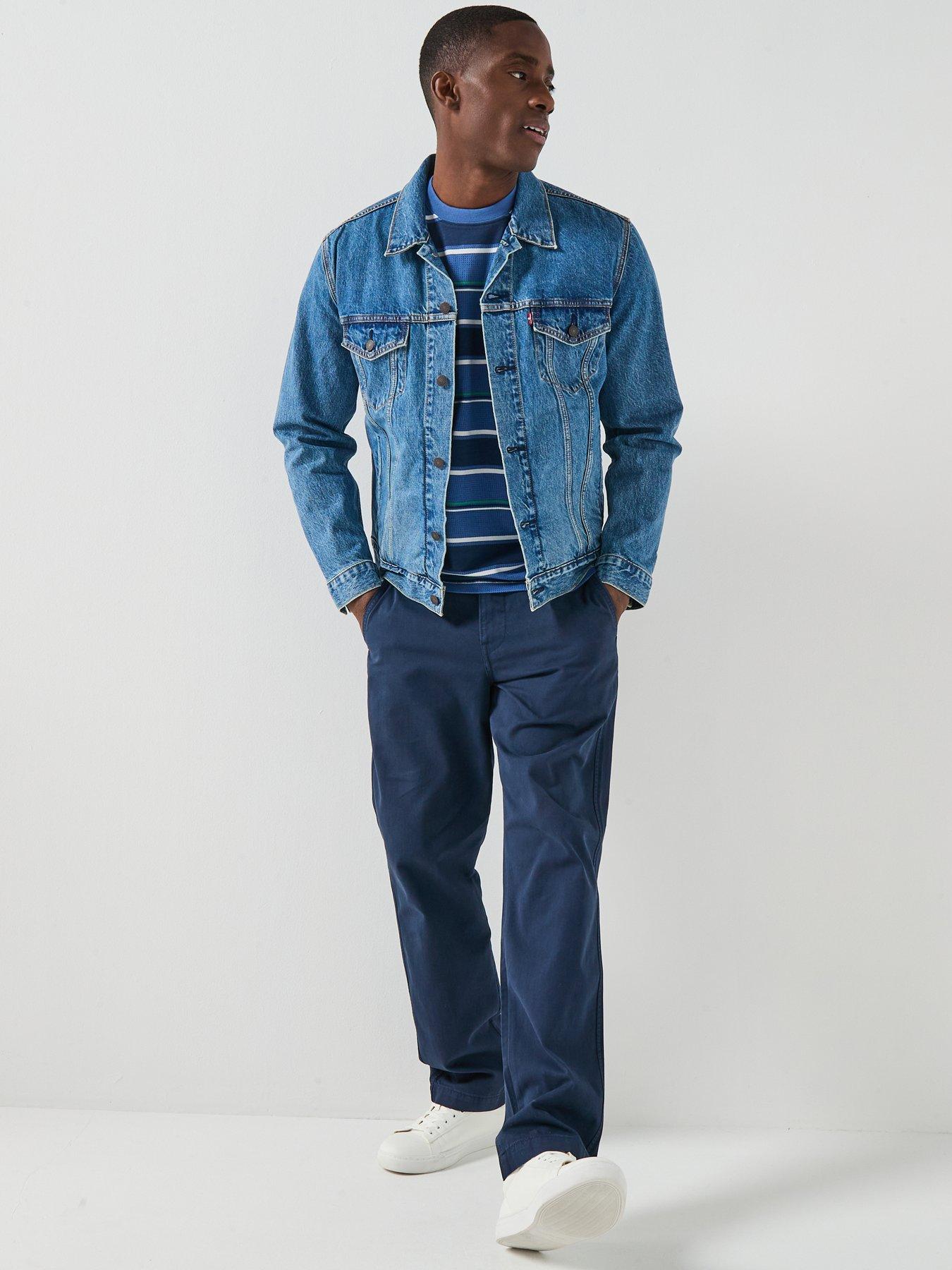 Image 3 of 6 of Levi's Denim Trucker Jacket - Washed Away