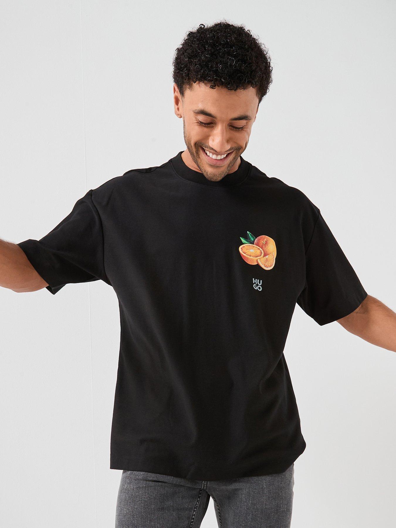 Image 2 of 4 of HUGO Dartiee Crew T-Shirt- Black