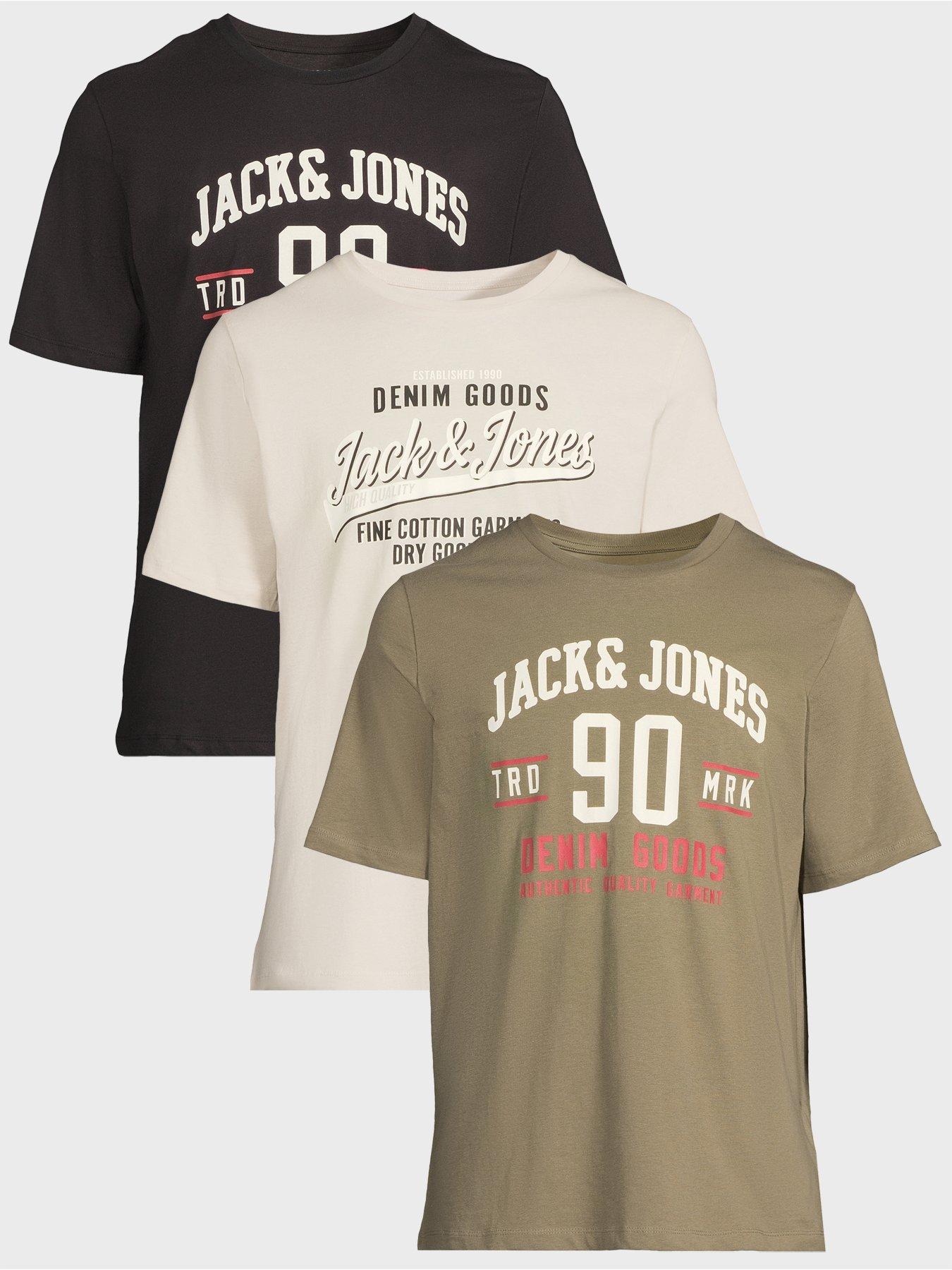 Jack & Jones Jack  &  Jones Short Sleeve T-shirt 3pk