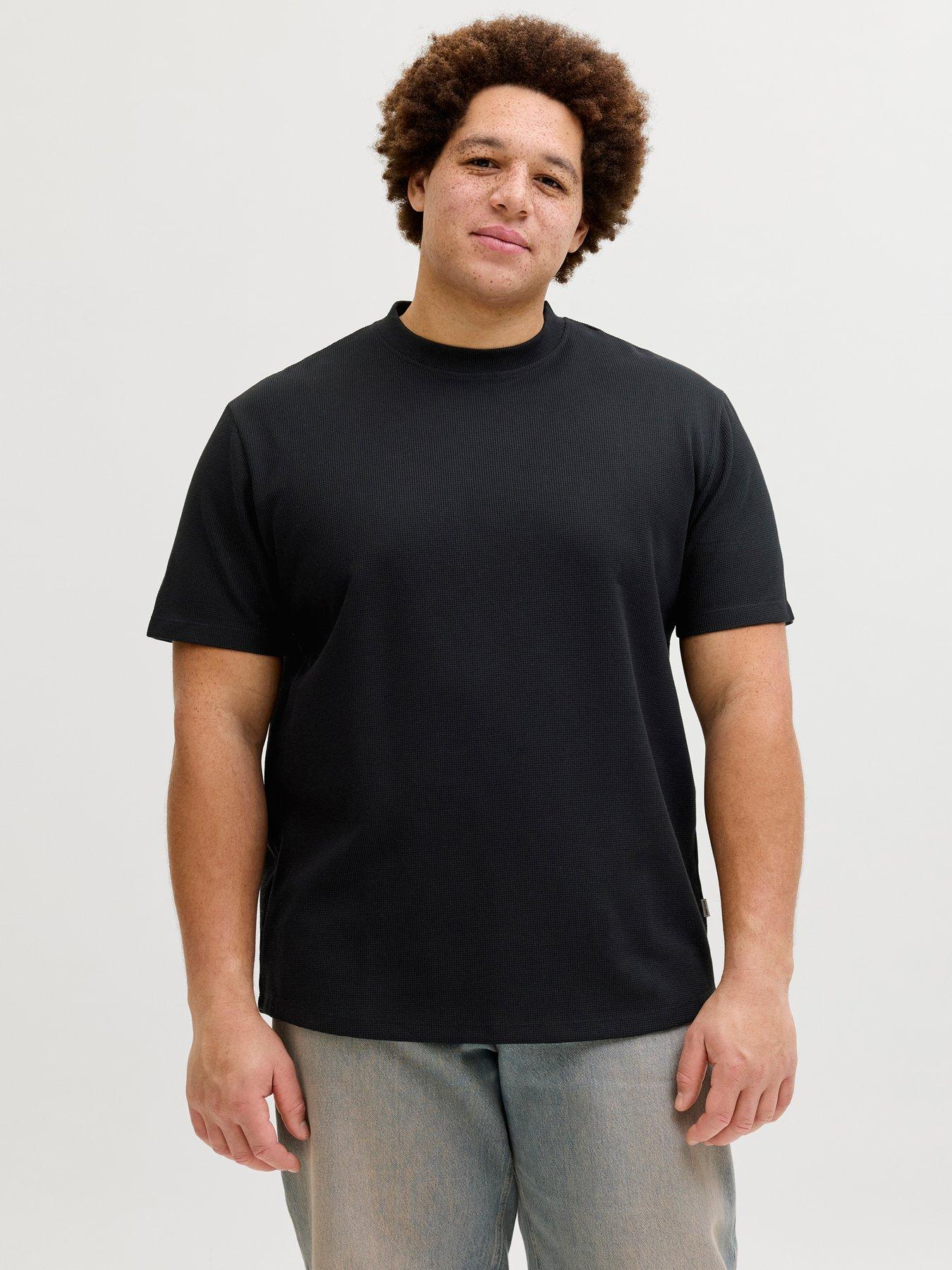 Jack & Jones Plus Austin T-Shirt - Black