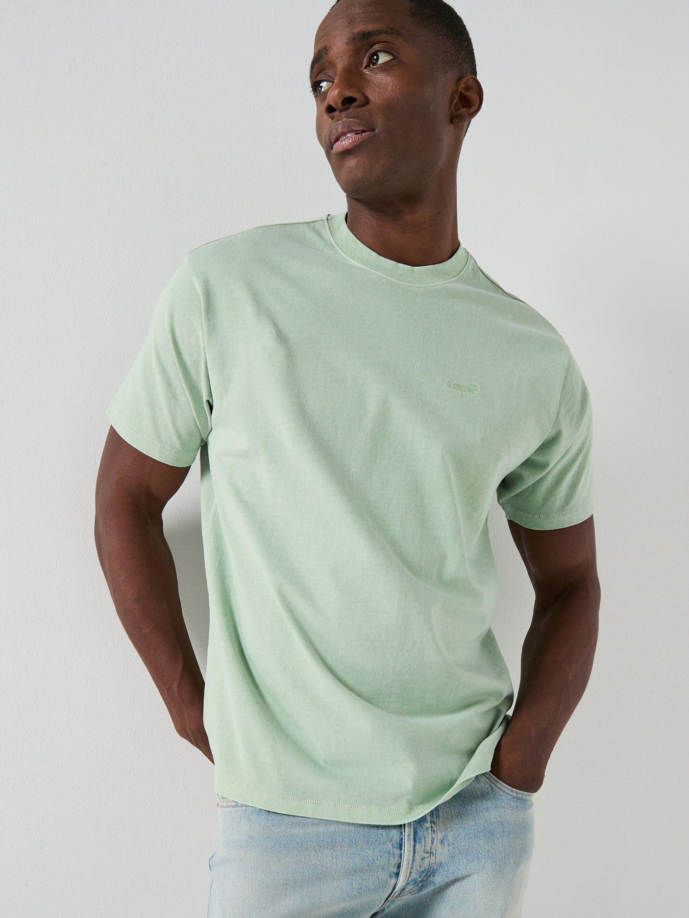 Levi'S Tonal Logo Red Tab Vintage T-Shirt - Light Green
