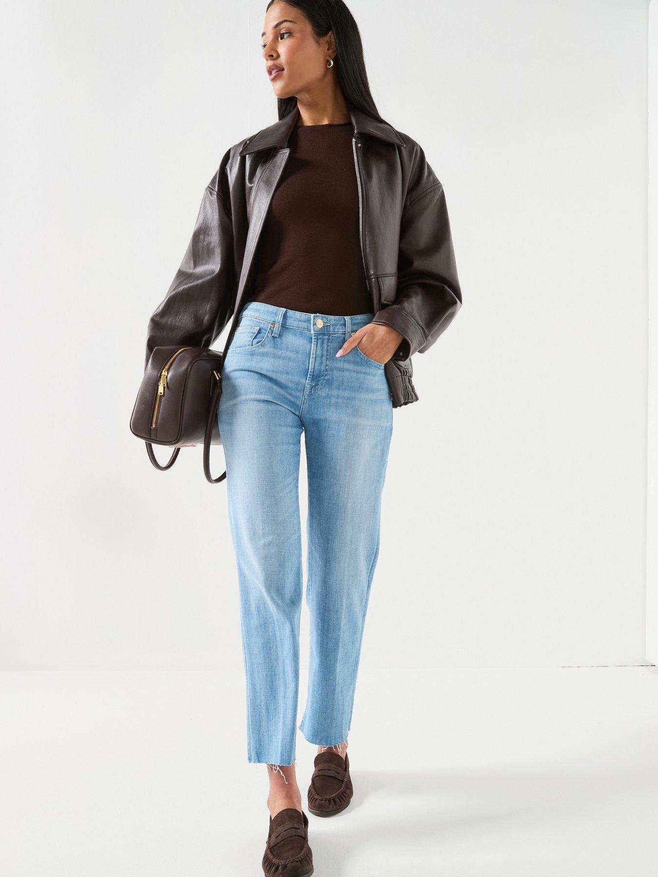7 For All Mankind Calie Straight Ankle