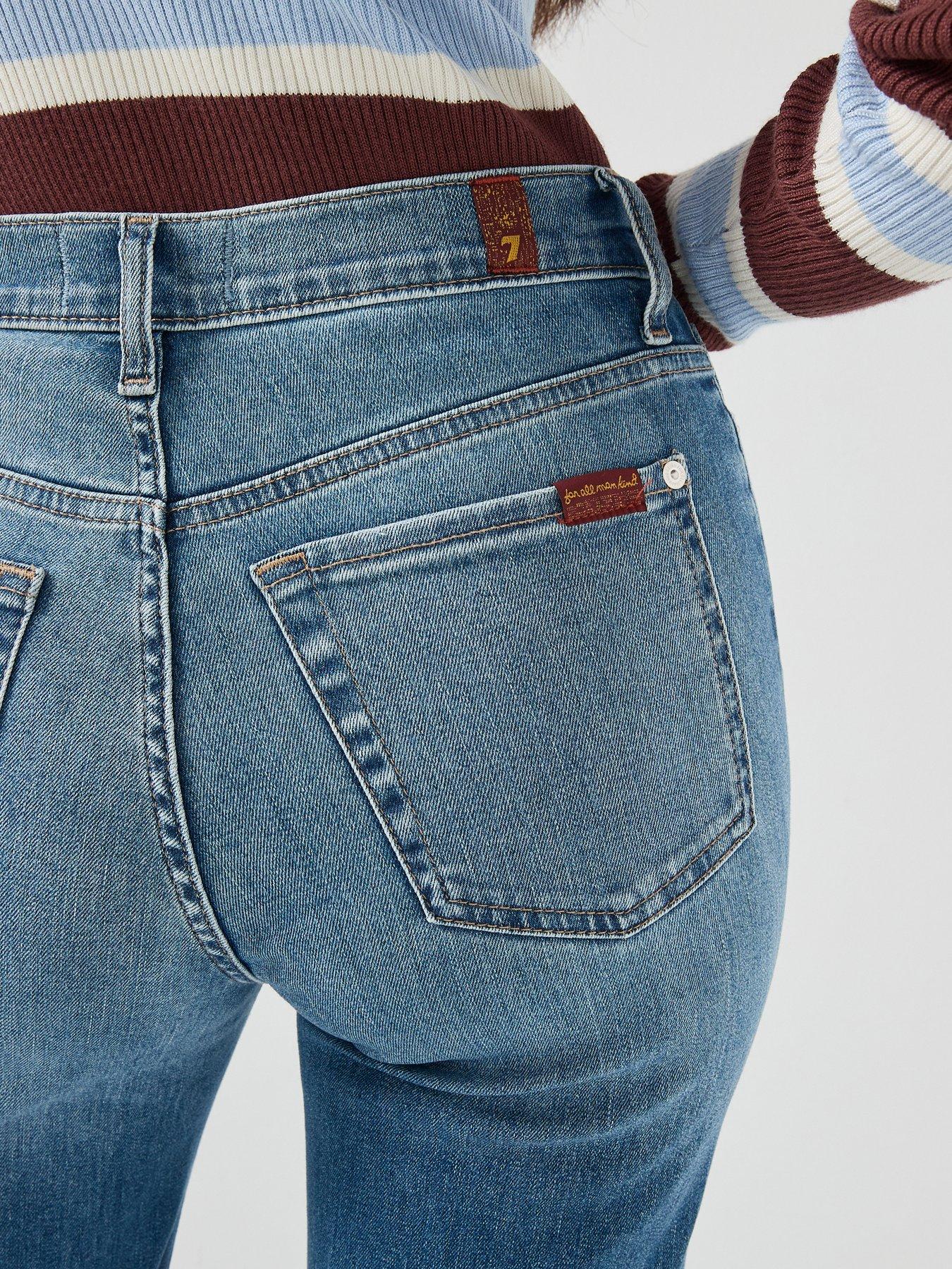 Image 4 of 5 of 7 FOR ALL MANKIND Slim Illusion Modern Dojo Tailorless - Blue