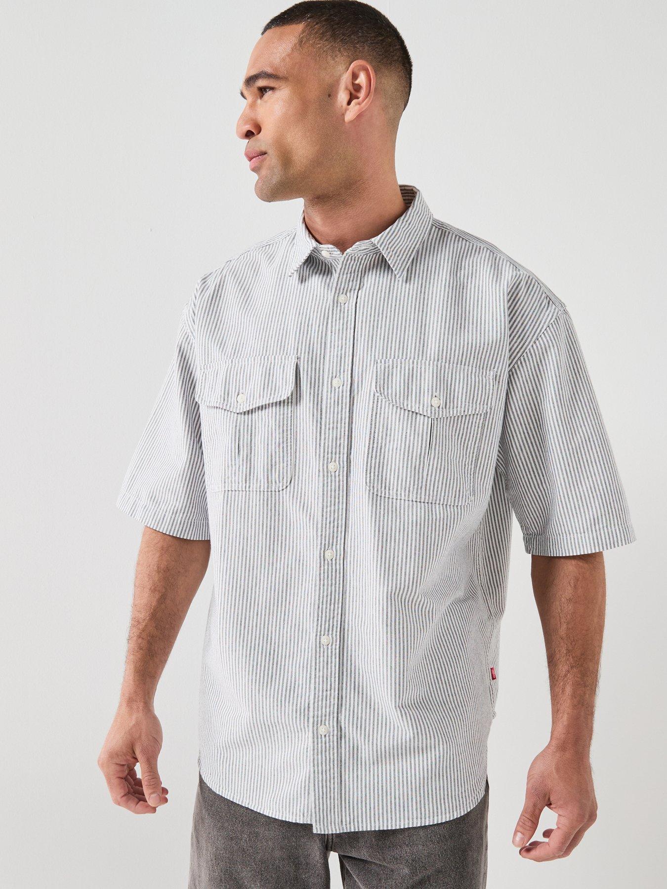 Levi's Pacifica Stripe Loose Fit Short Sleeve Shirt