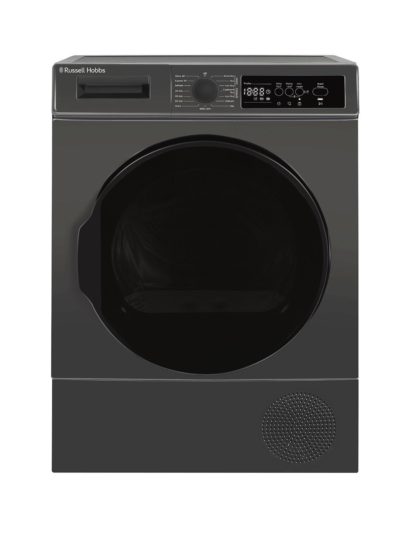 Russell Hobbs RH9HPTD1E12AN 9KG Heat Pump Tumble Dryer Anthracite
