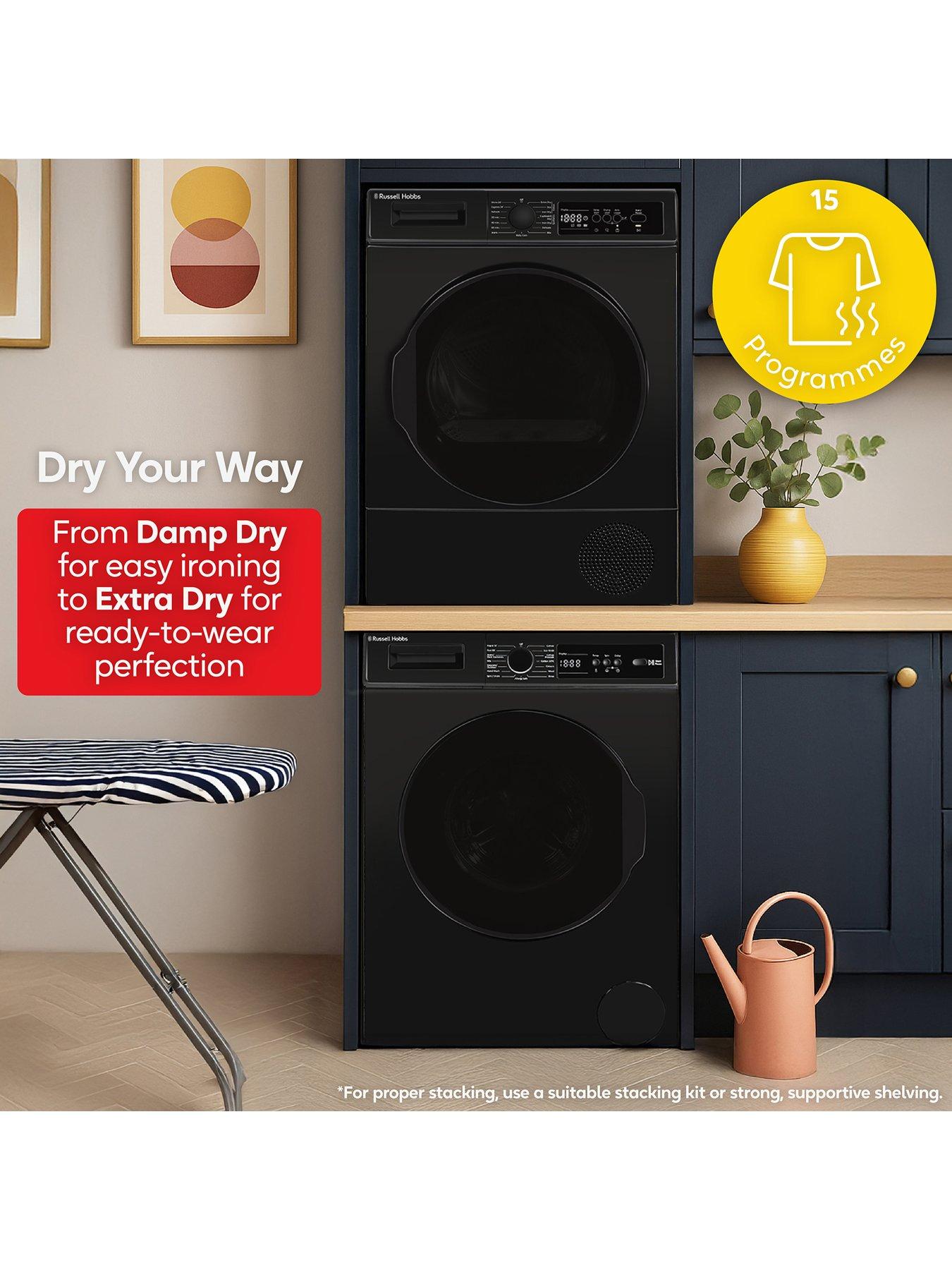 Image 5 of 7 of Russell Hobbs RH9HPTD1E12B 9KG Heat Pump Tumble Dryer Black