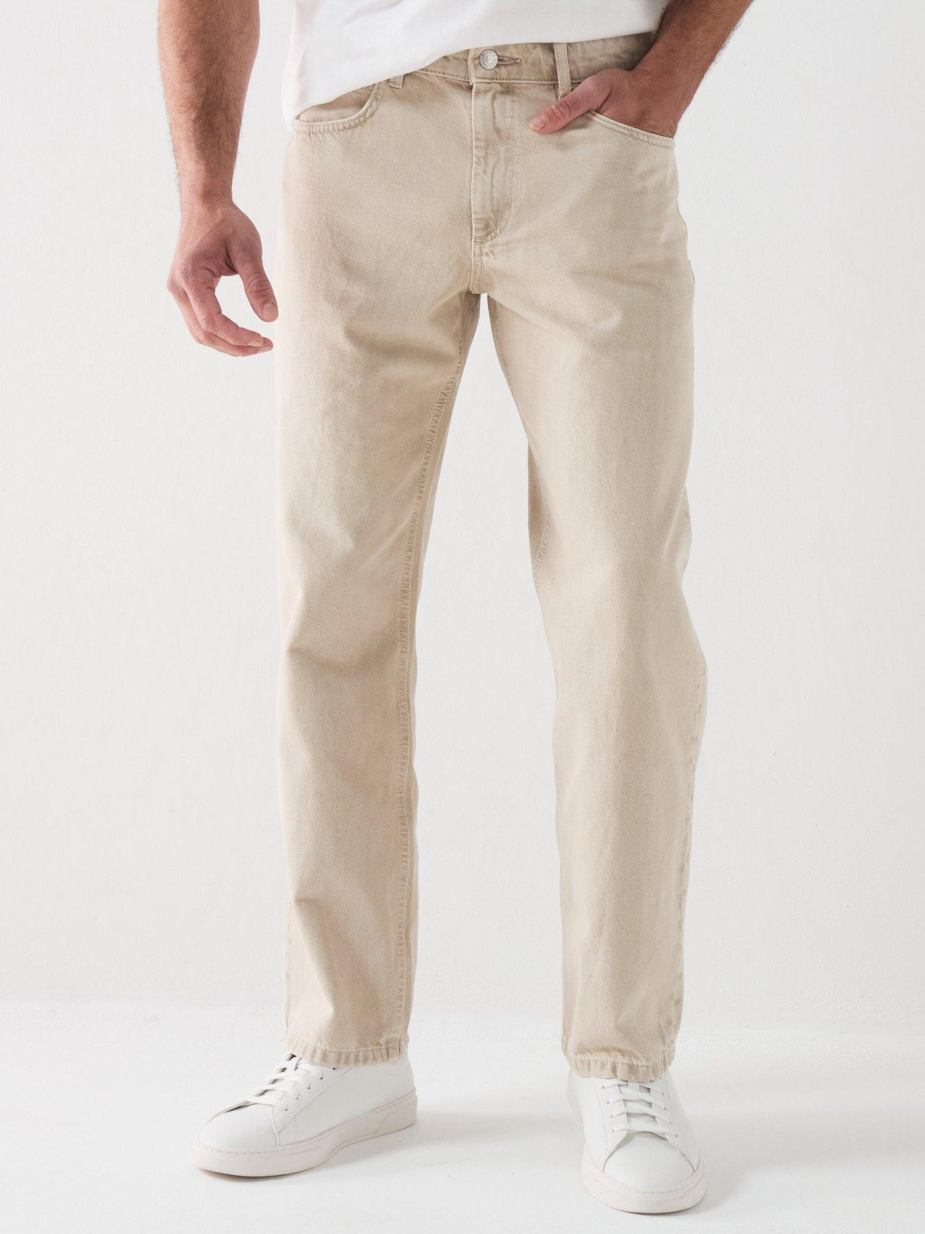 River Island Loose John Jeans - Grey