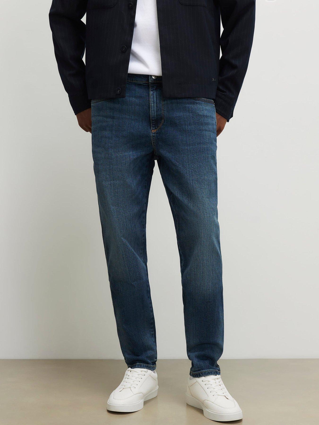 River Island Tapered Westmorland Jeans - Blue