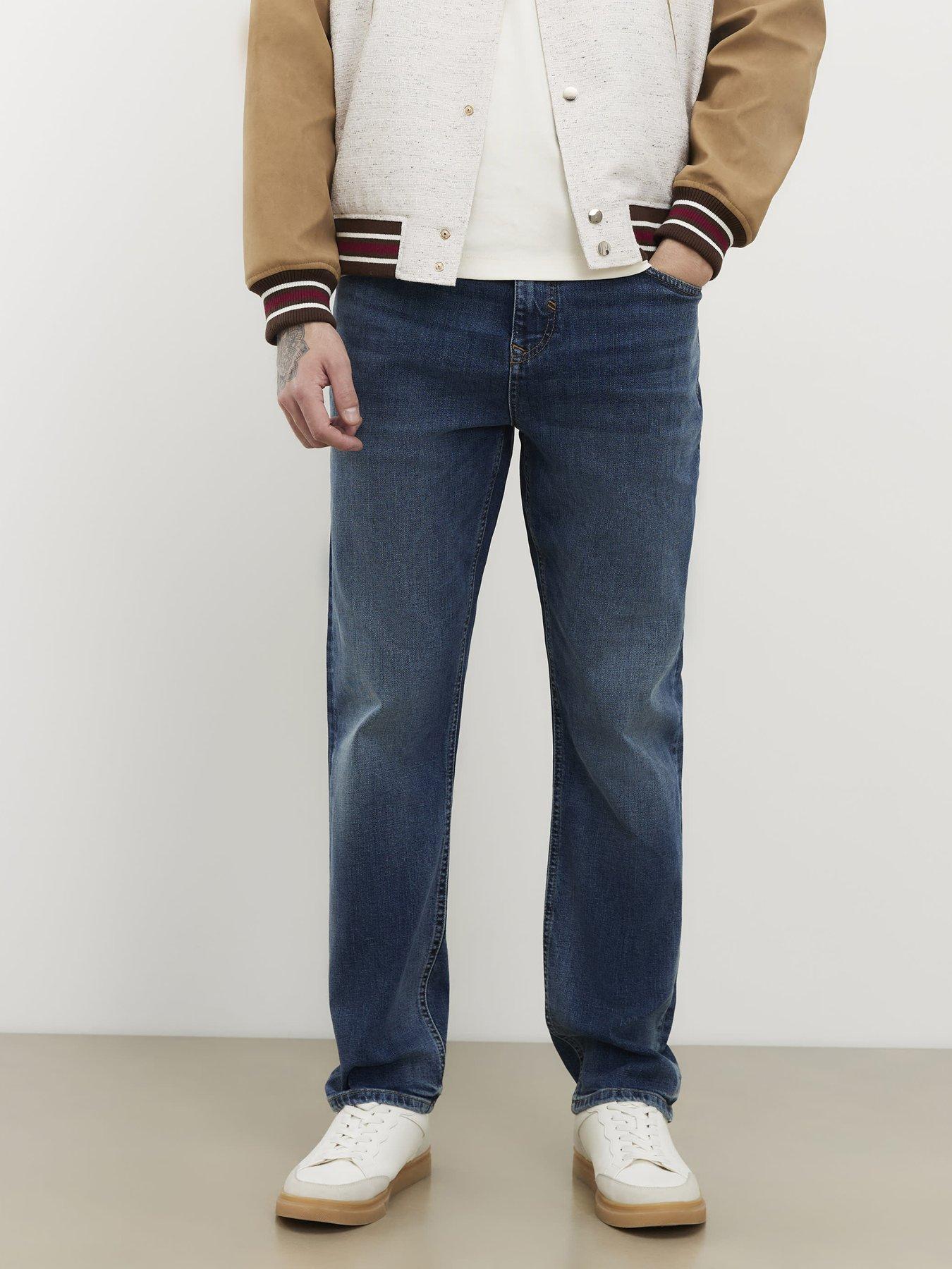 River Island Straight Westmorland Jeans - Blue