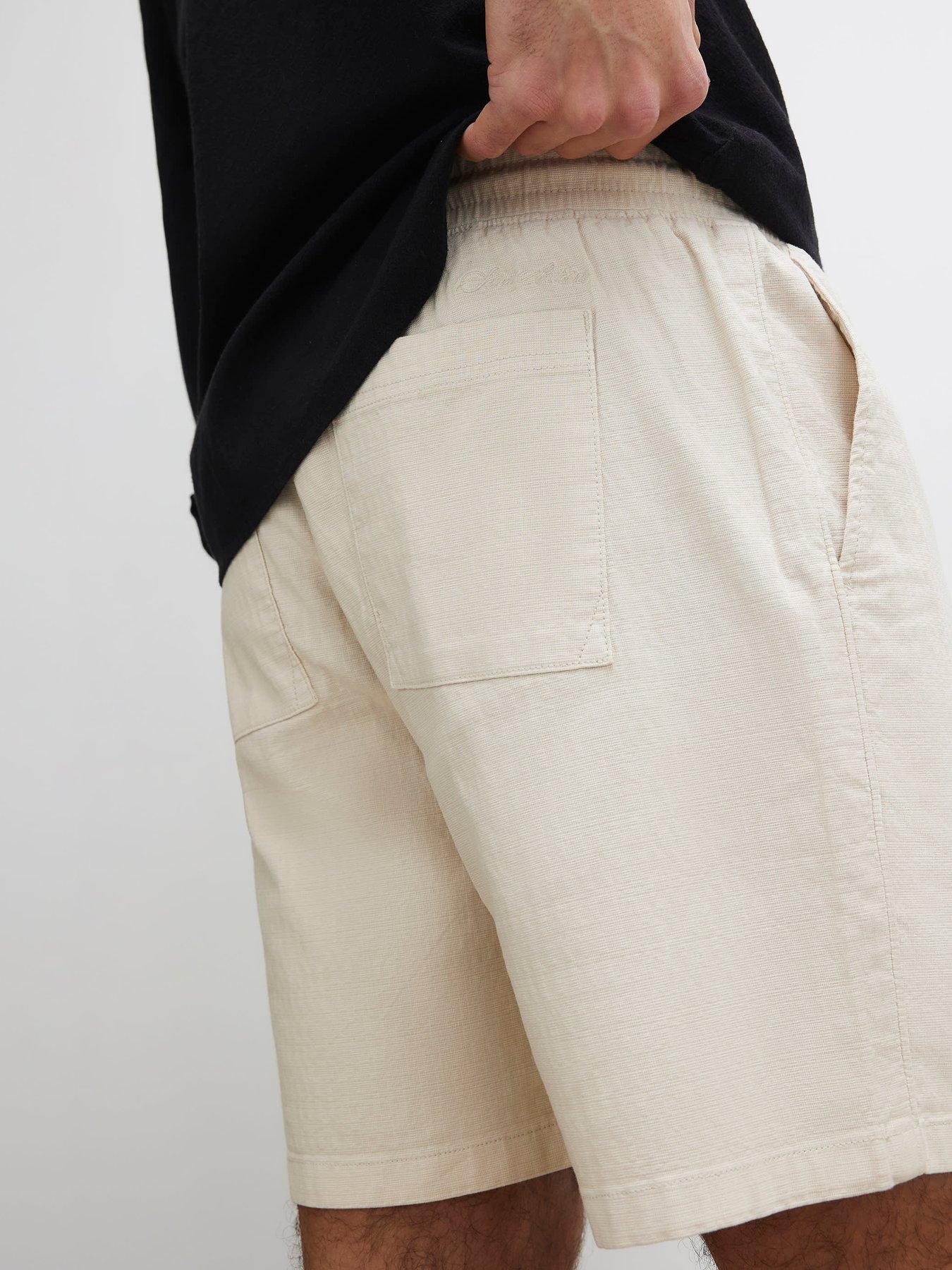 River Island Capulet Cross Hatch Shorts - Grey | Very