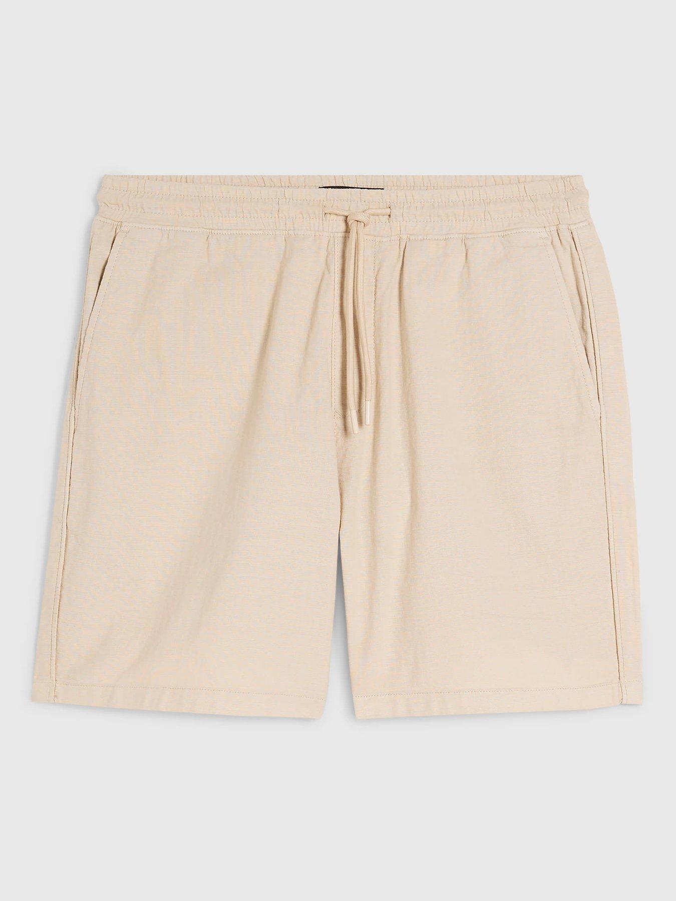 River Island Capulet Cross Hatch Shorts - Grey | Very