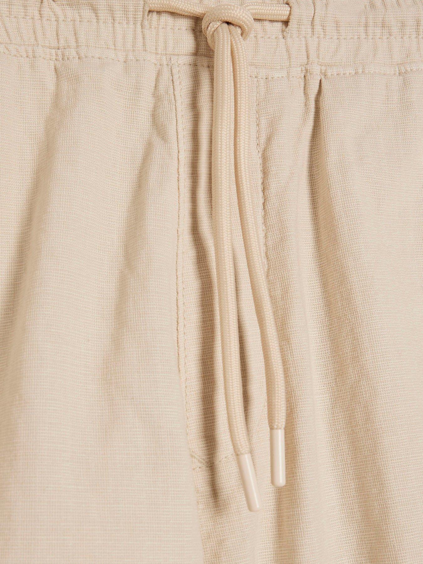 River Island Capulet Cross Hatch Shorts - Grey | Very