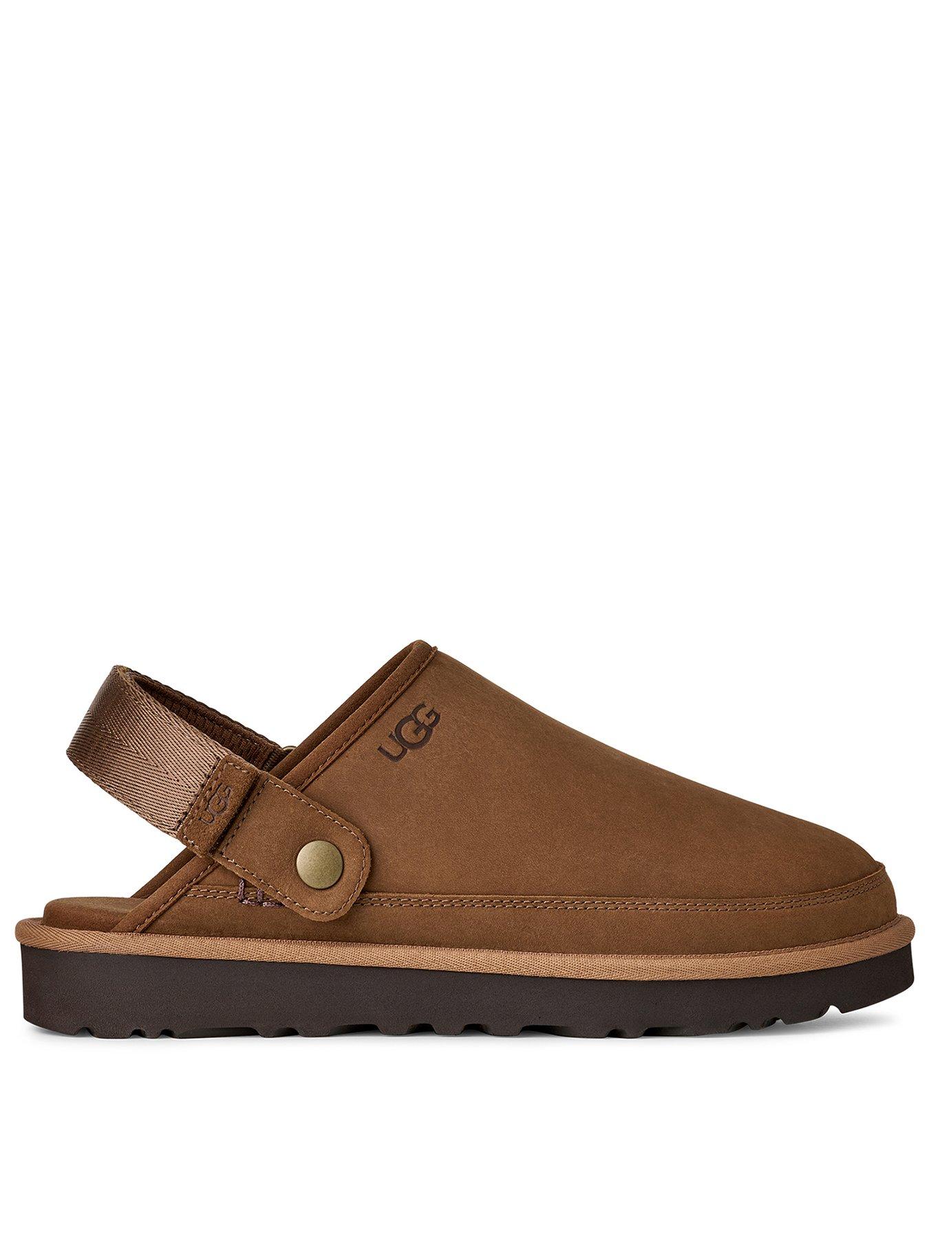 Image 1 of 7 of UGG Goldencoast Nubuck Clog Sandals