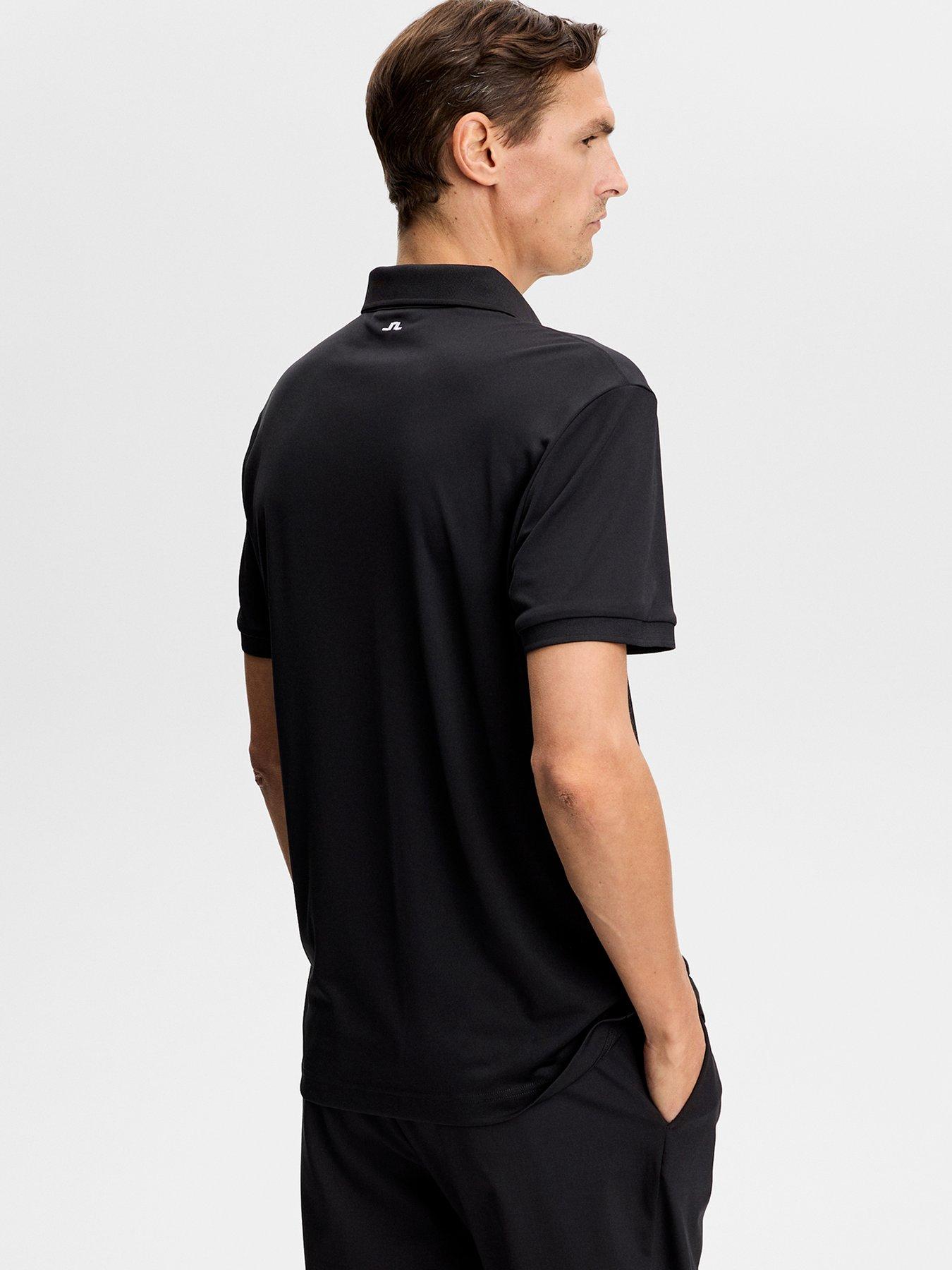 Image 2 of 6 of J LINDEBERG Mens Golf Tour Tech Polo - Black