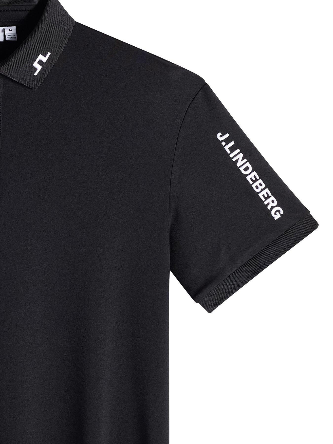 Image 5 of 6 of J LINDEBERG Mens Golf Tour Tech Polo - Black