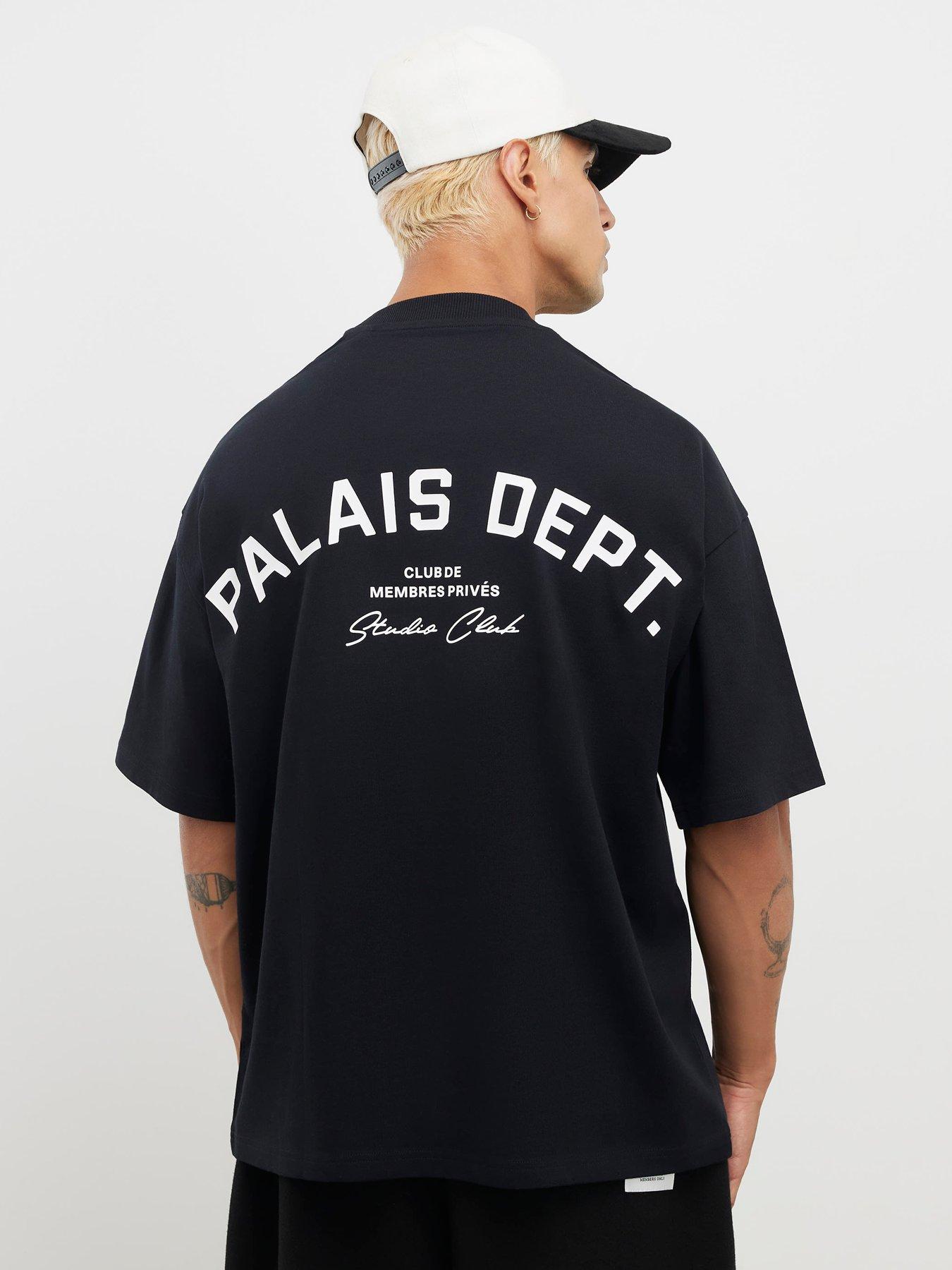 River Island Short Sleeve Palais Dept T-Shirt - Black