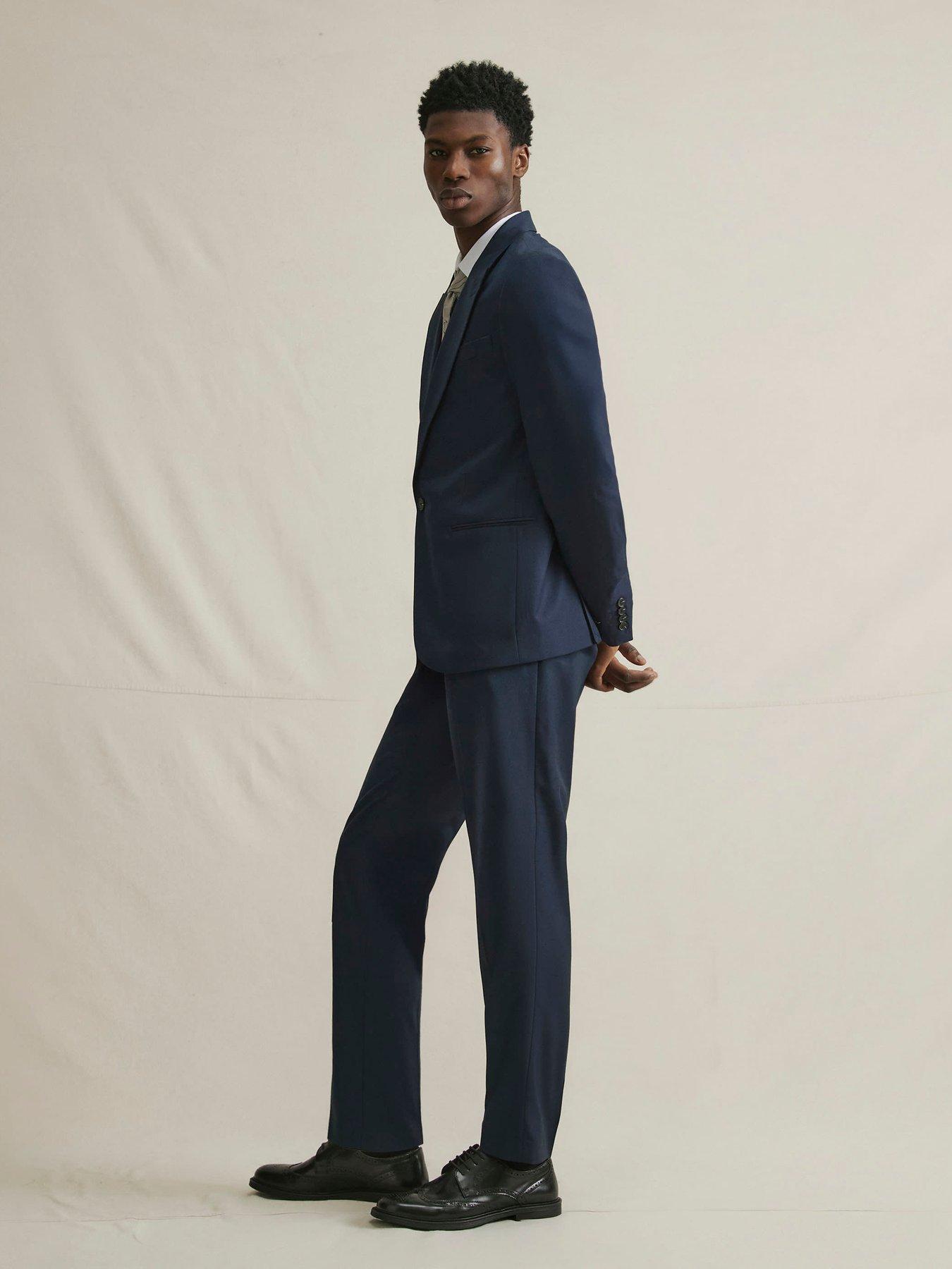 River Island River Island Buzzy Blue Groom Suit Trouser
