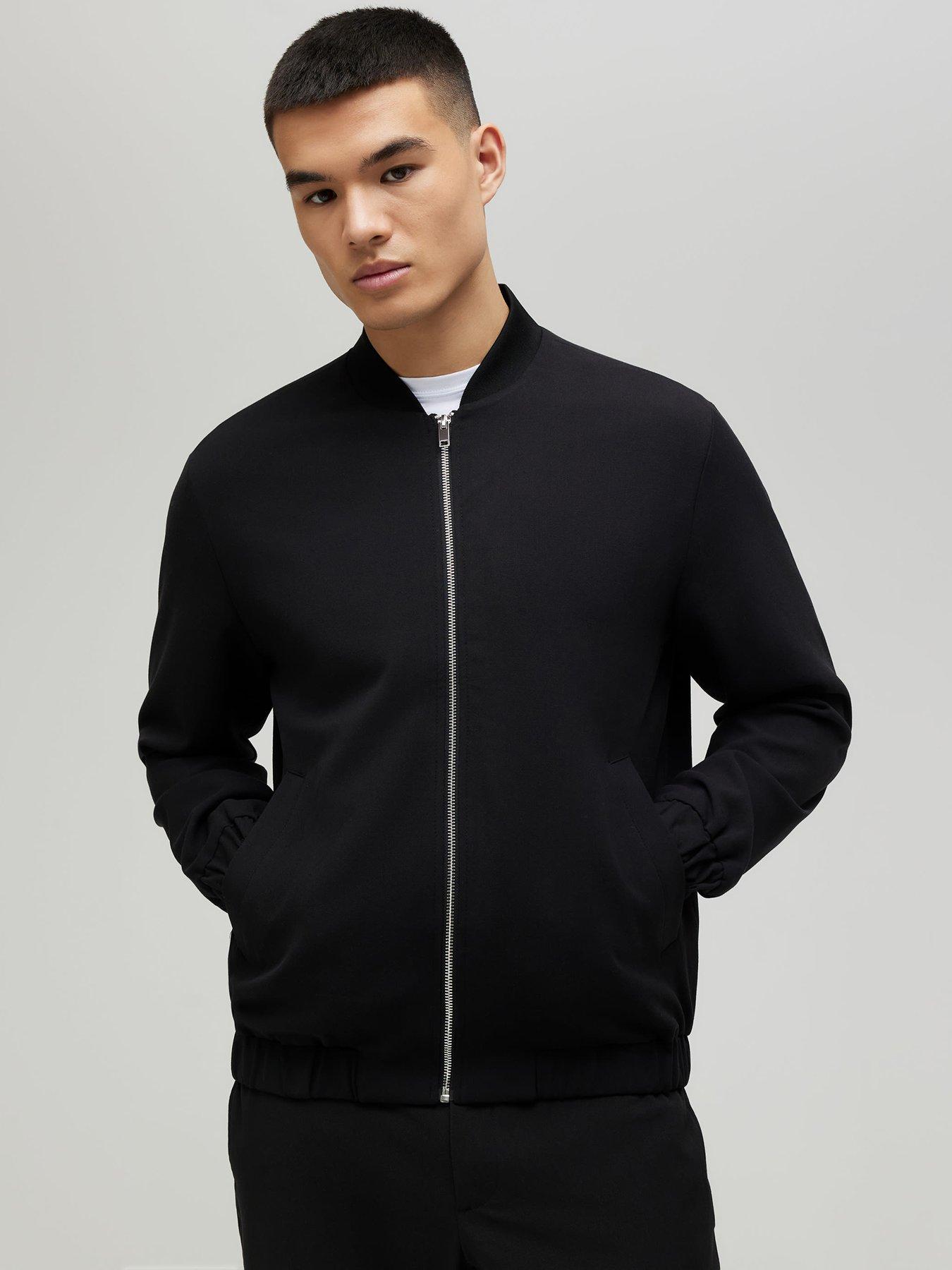 River Island Smart Laddy Bomber - Black