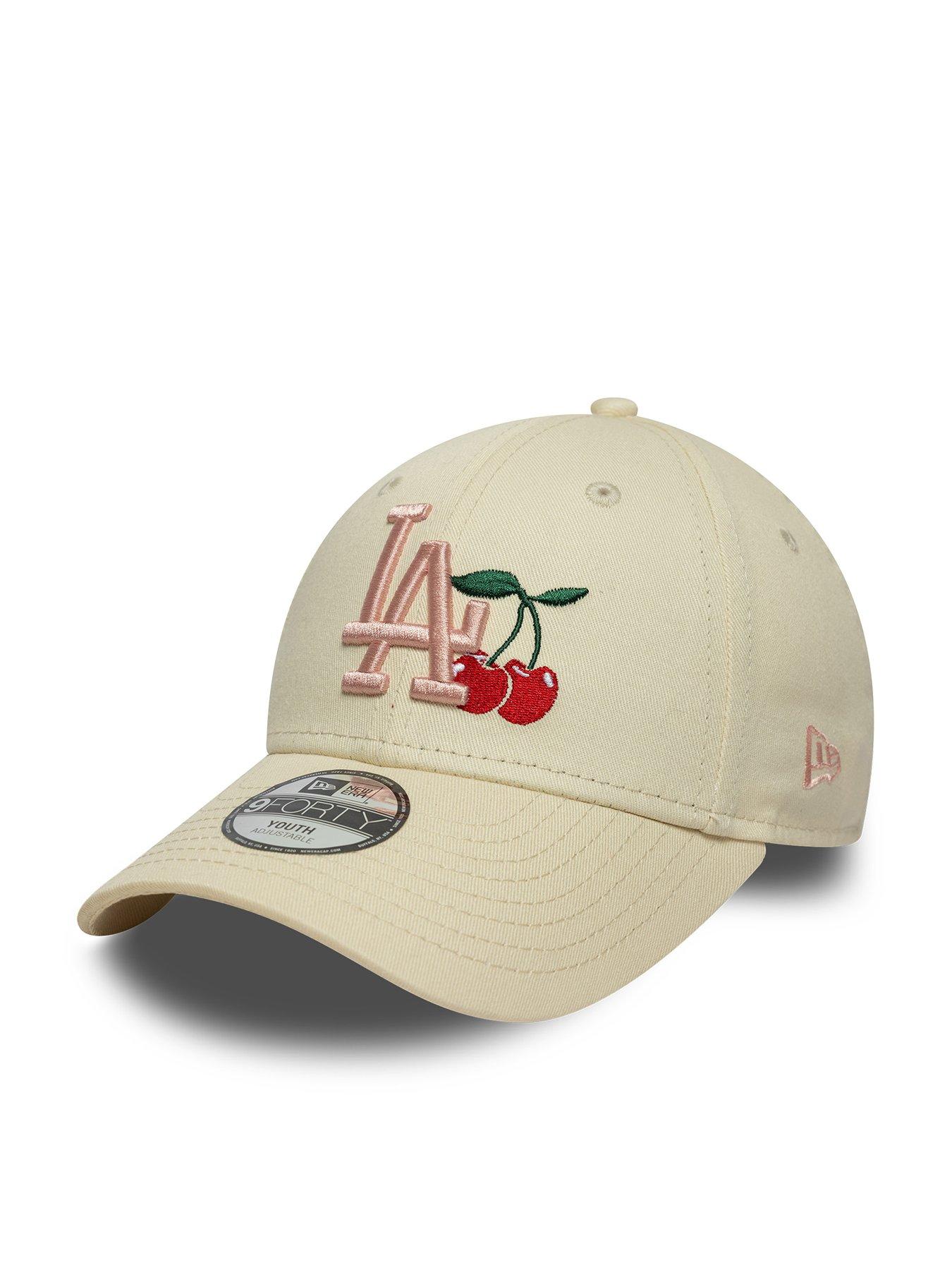 Image 1 of 5 of New Era LA Dodgers Fruit Icon 9Forty Cap - Beige