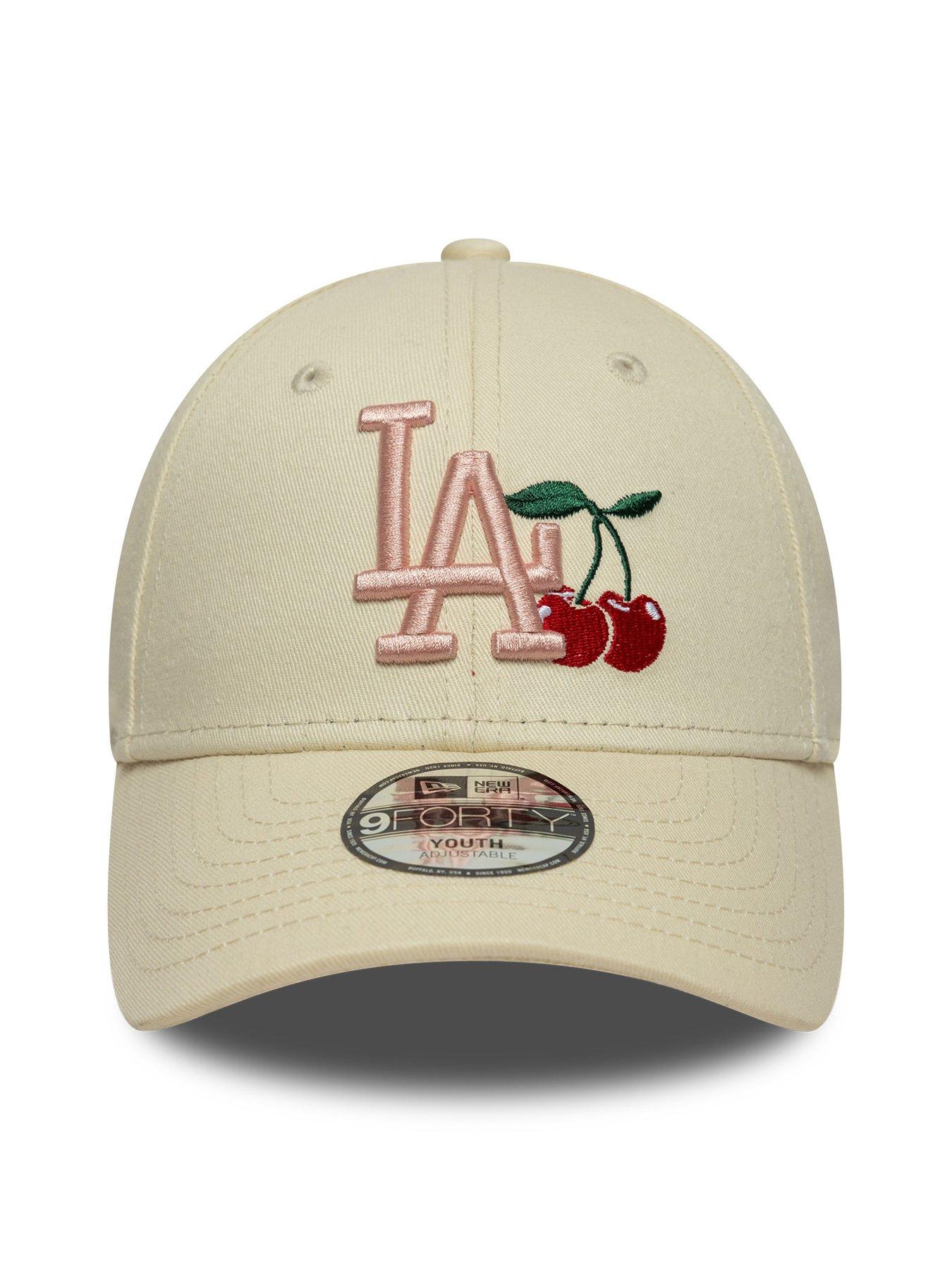 Image 3 of 5 of New Era LA Dodgers Fruit Icon 9Forty Cap - Beige