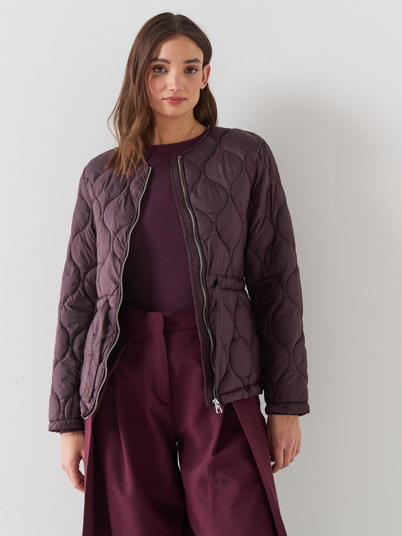 Image 1 of 6 of Only Amara Quilted Jacket - Fudge