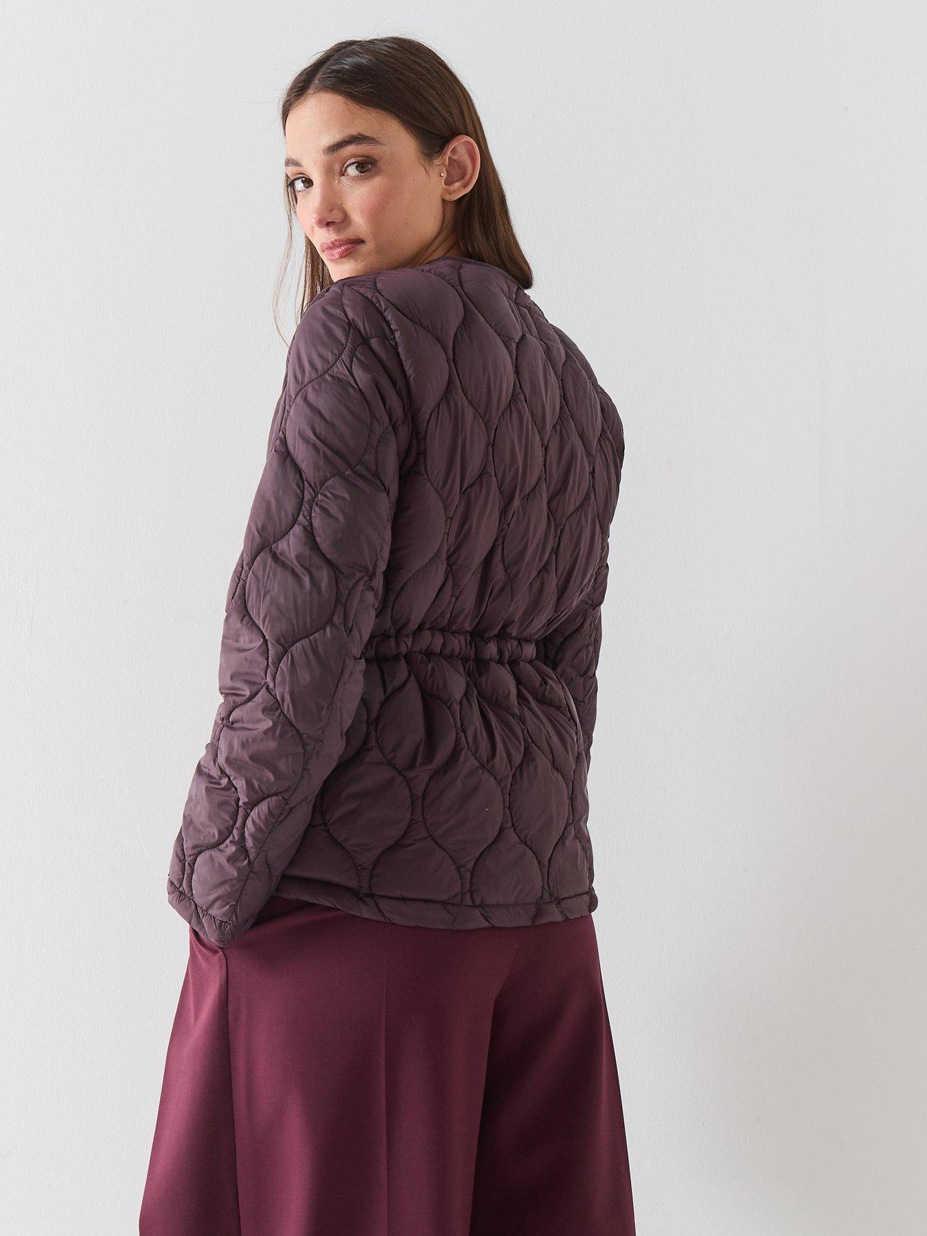 Image 2 of 6 of Only Amara Quilted Jacket - Fudge