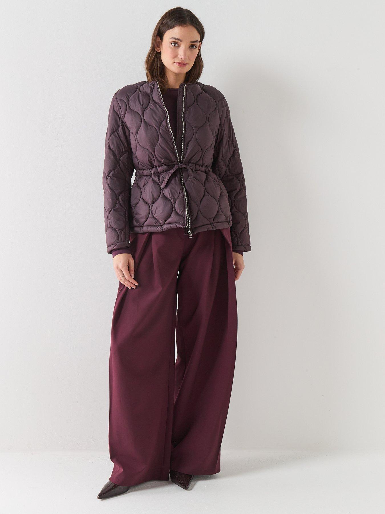 Image 3 of 6 of Only Amara Quilted Jacket - Fudge