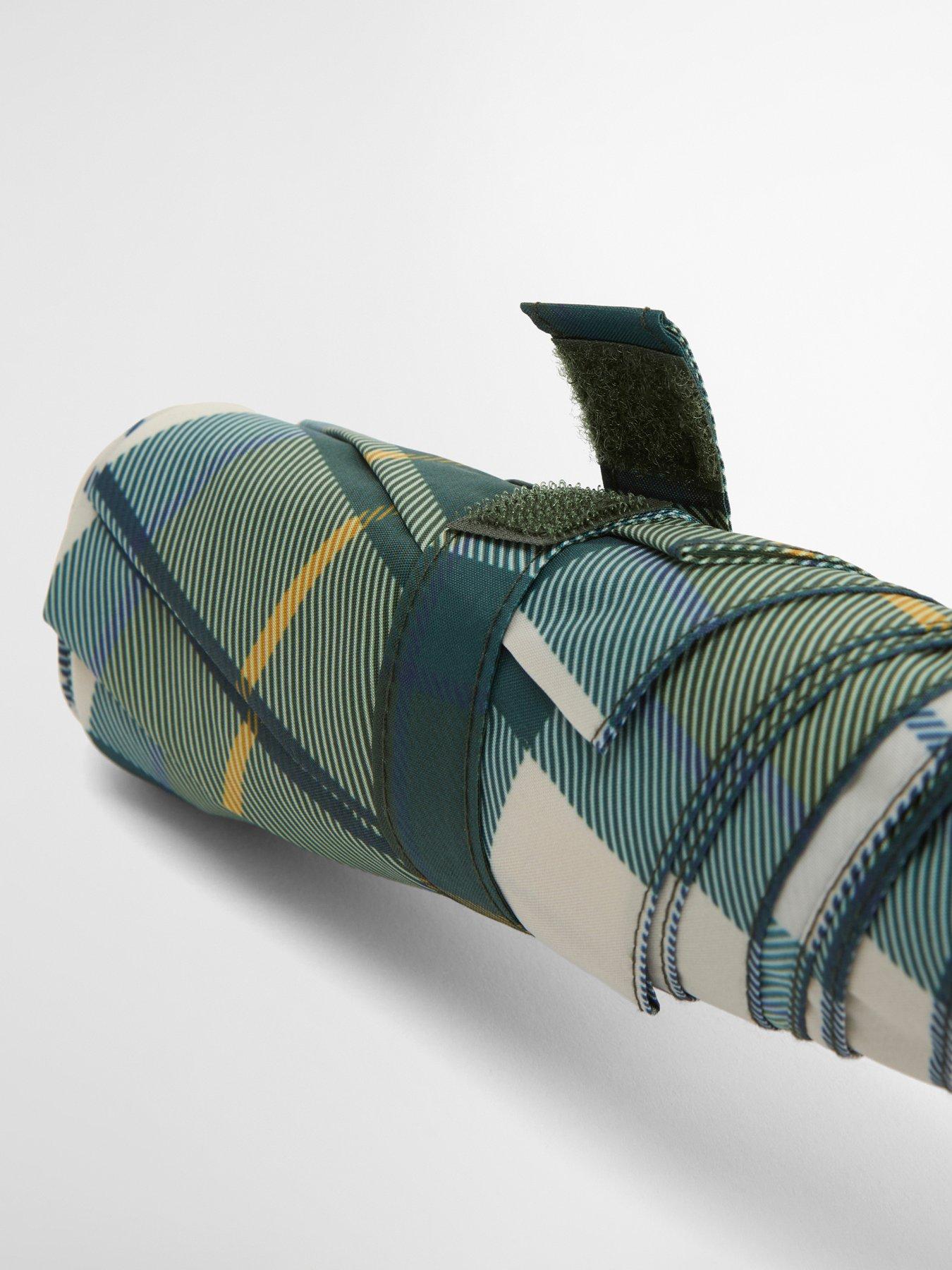 Image 5 of 5 of Barbour Tartan Small Umbrella - Green