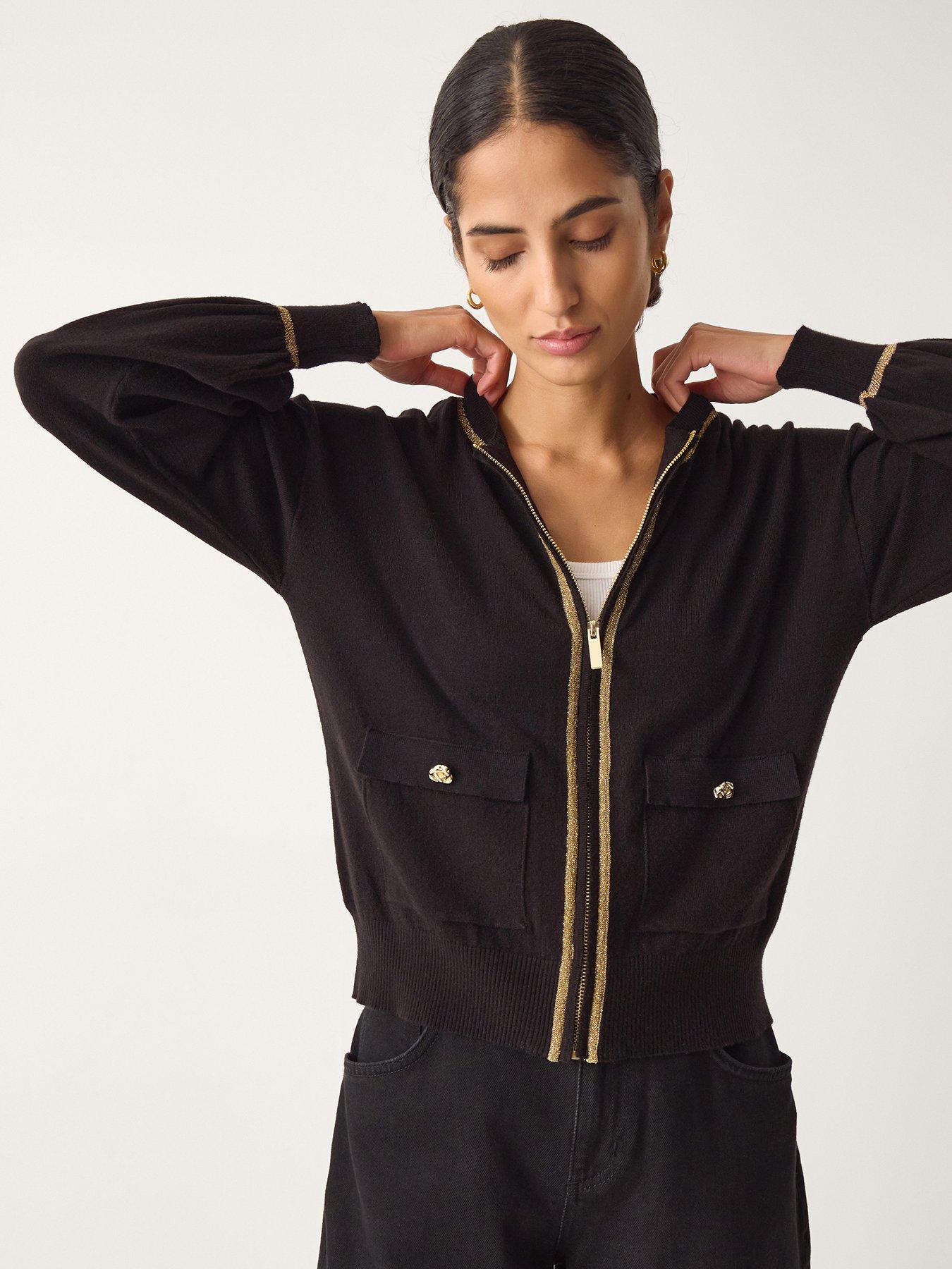 Monsoon Nolan Knit Bomber