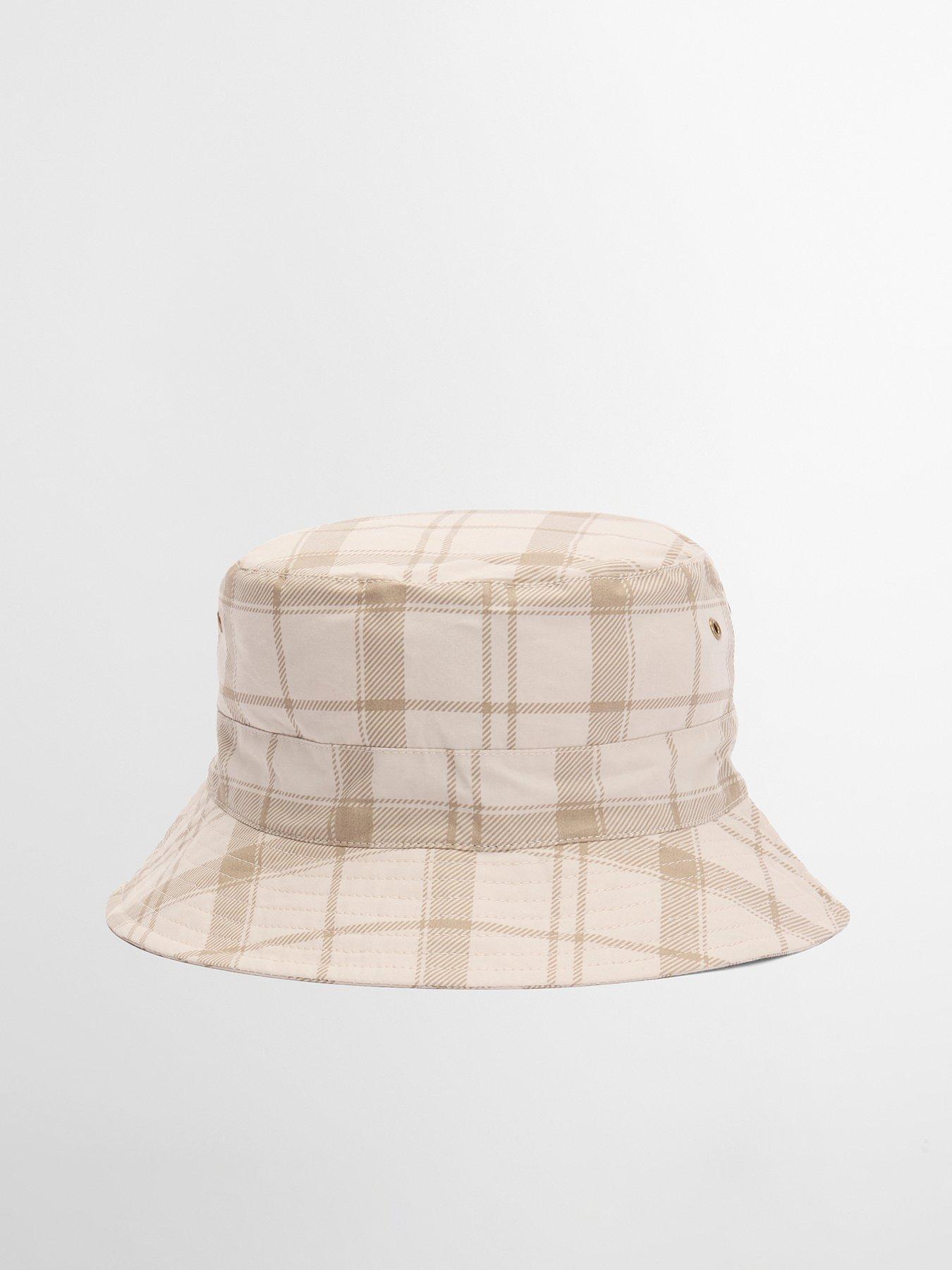Image 1 of 4 of Barbour Transport Bucket Hat - Mist Printed Tartan